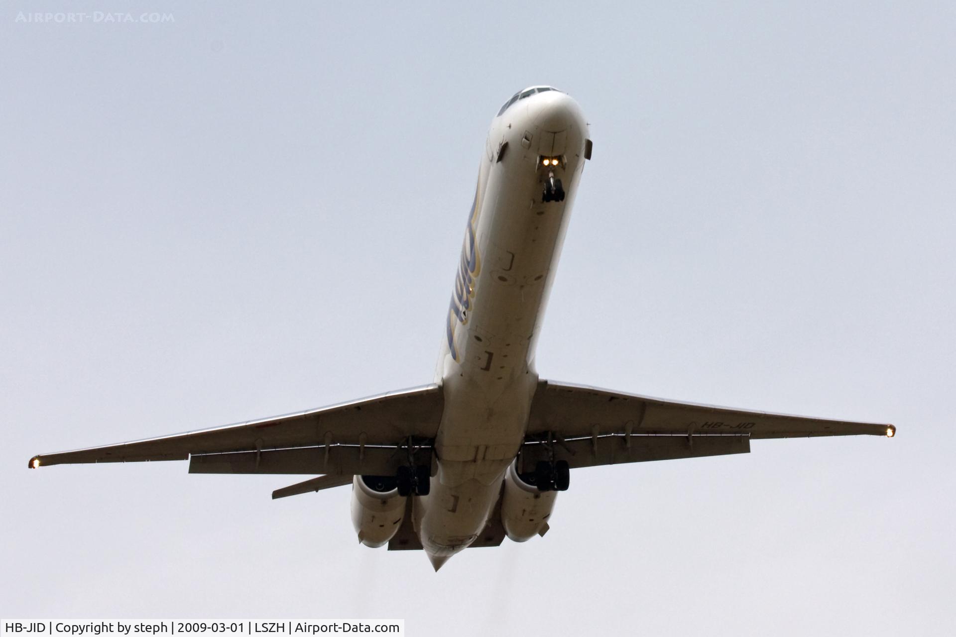 HB-JID, 1996 McDonnell Douglas MD-90-30 C/N 53460, 