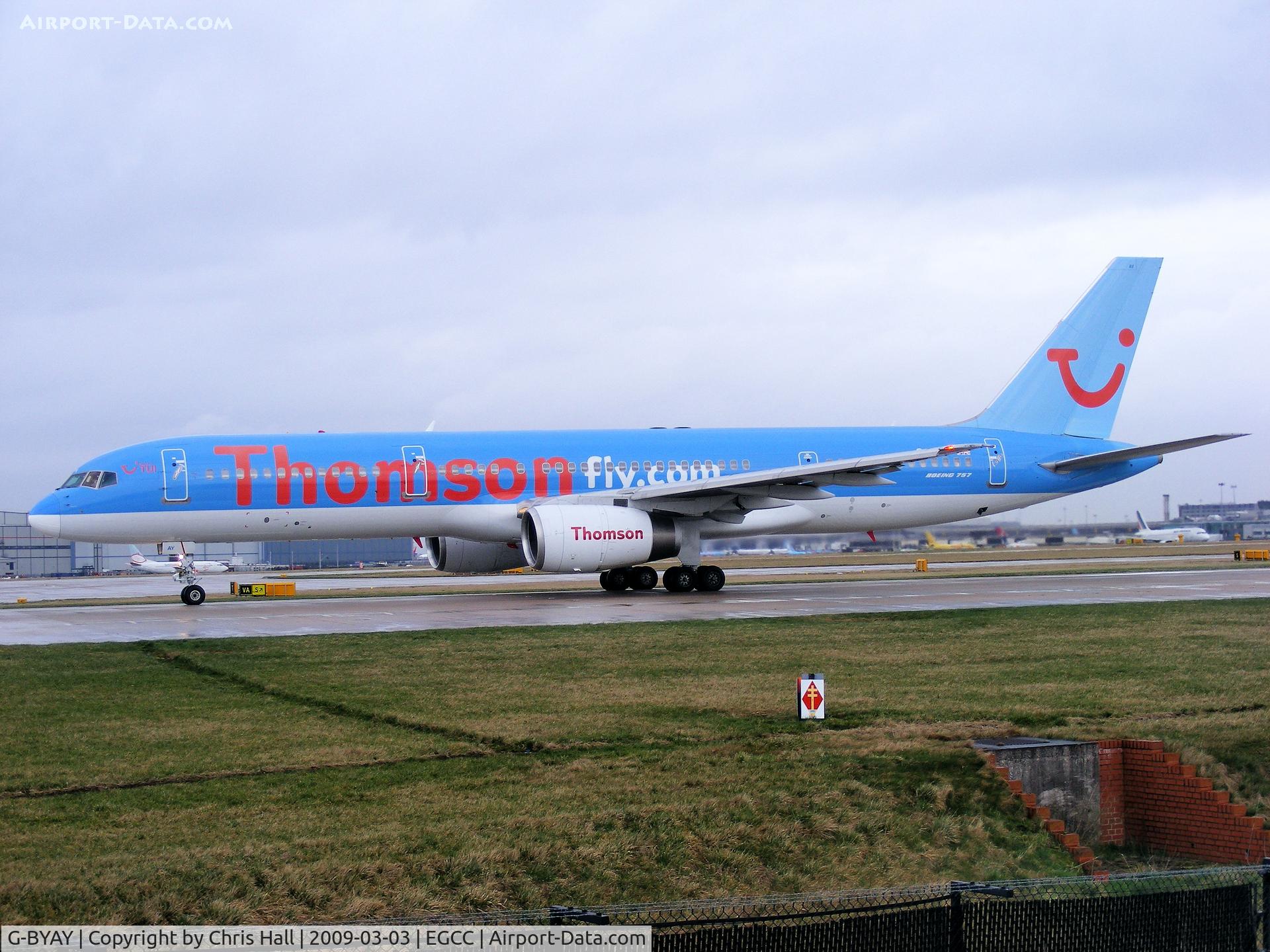 G-BYAY, 1999 Boeing 757-204 C/N 28836, Thomson