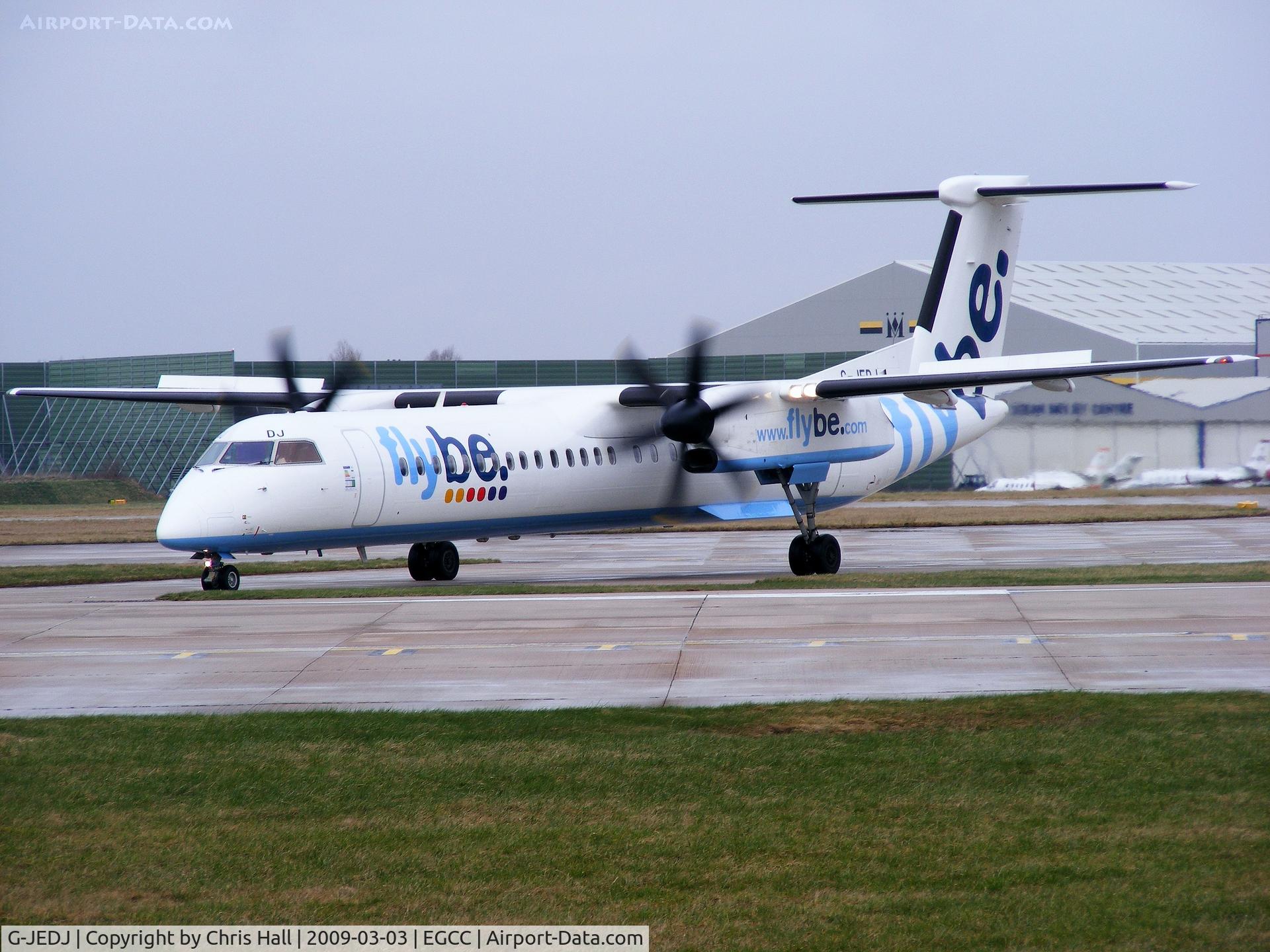 G-JEDJ, 2002 De Havilland Canada DHC-8-402Q Dash 8 C/N 4058, flybe