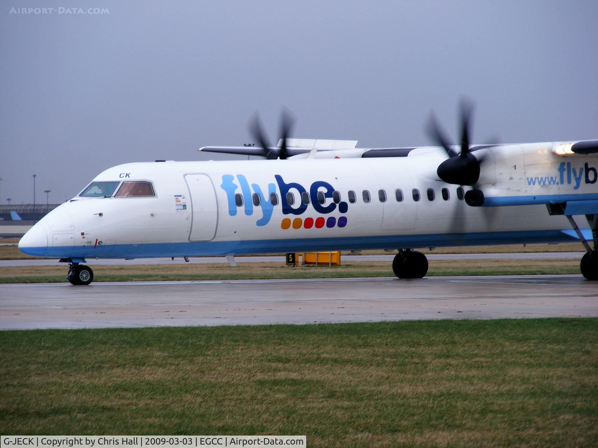 G-JECK, 2005 De Havilland Canada DHC-8-402Q Dash 8 C/N 4113, flybe