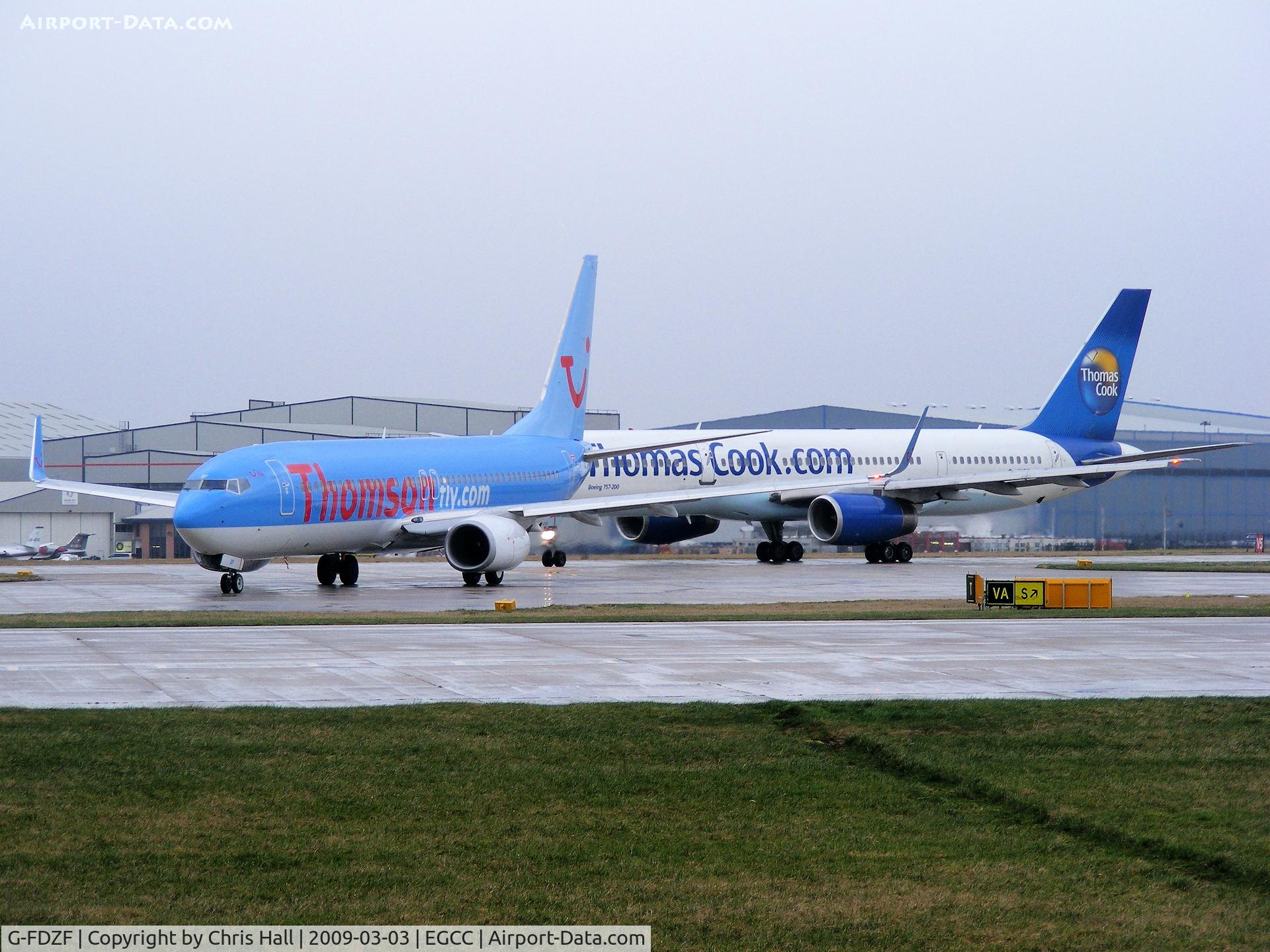 G-FDZF, 2008 Boeing 737-8K5 C/N 35138, Thomson