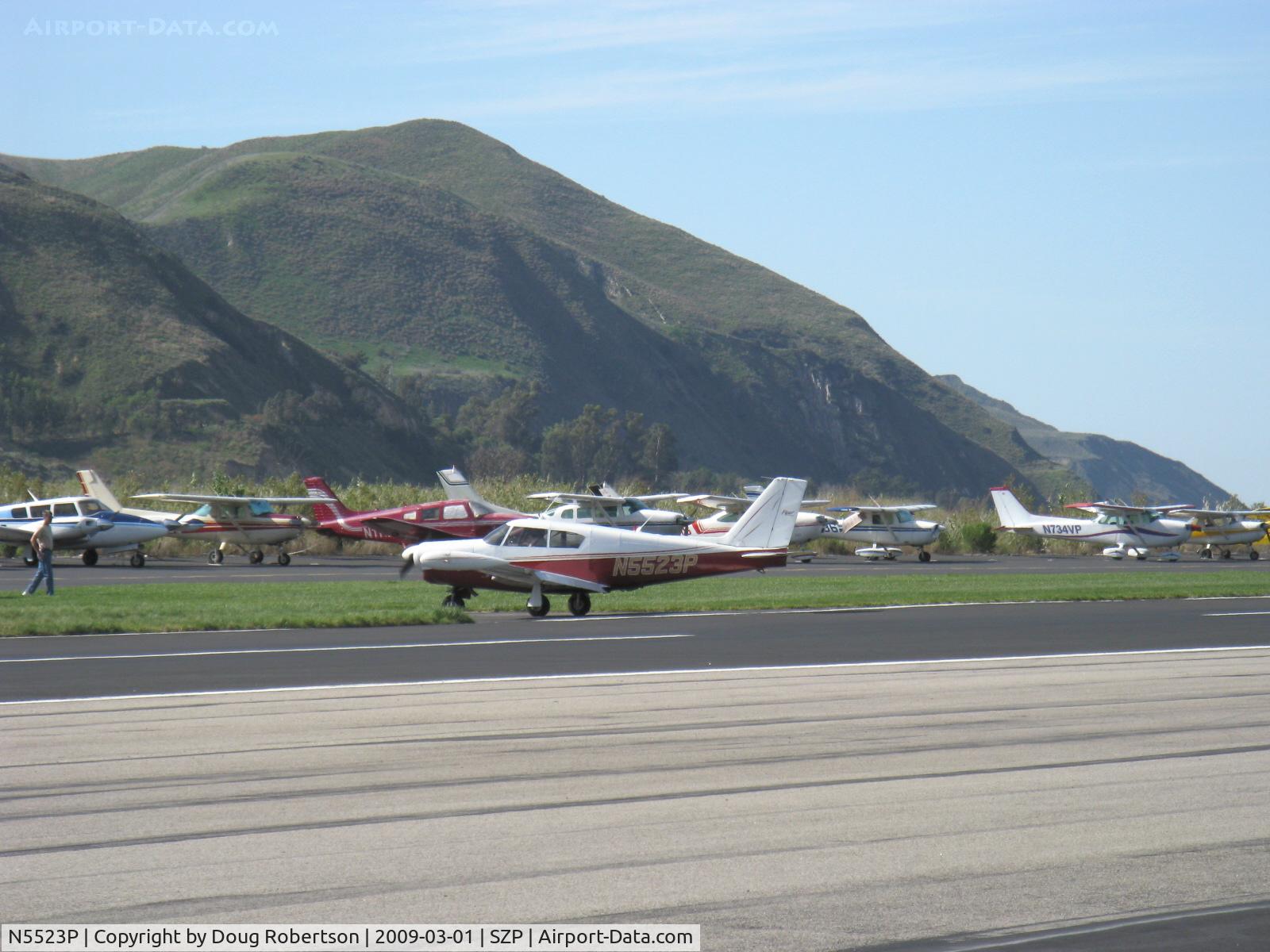 N5523P, 1958 Piper PA-24-250 Comanche C/N 24-586, 1958 Piper PA-24-250 COMANCHE, Lycoming O-540-A1A5 250 Hp, taxi