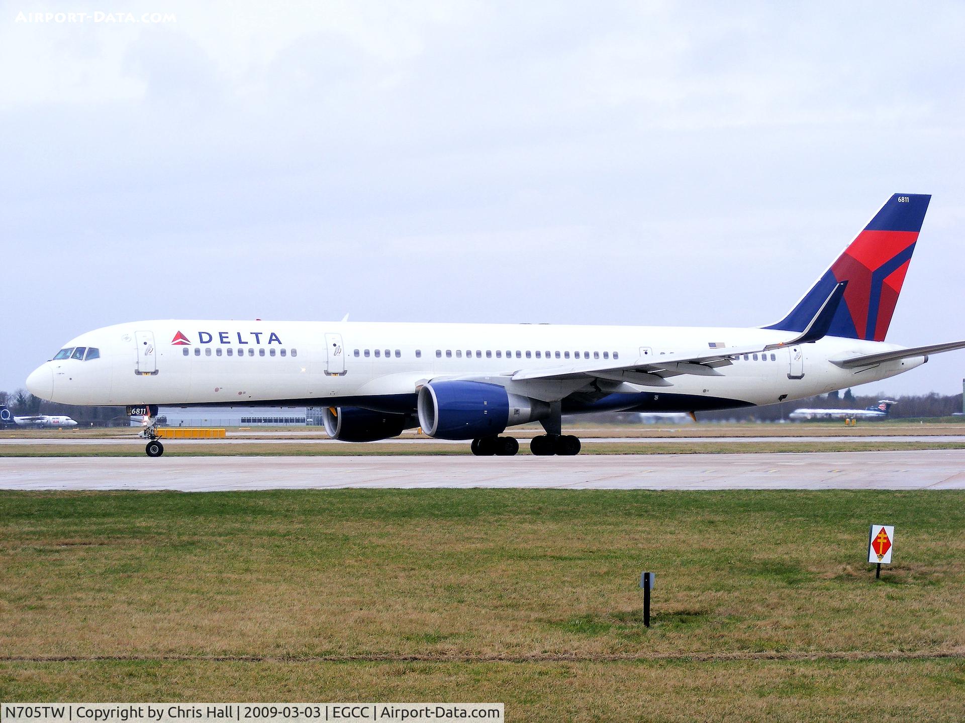 N705TW, 1997 Boeing 757-231ER C/N 28479, Delta