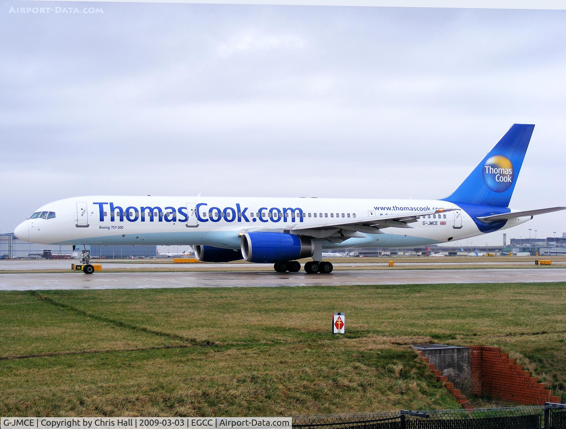 G-JMCE, 2000 Boeing 757-25F C/N 30758, Thomas Cook
