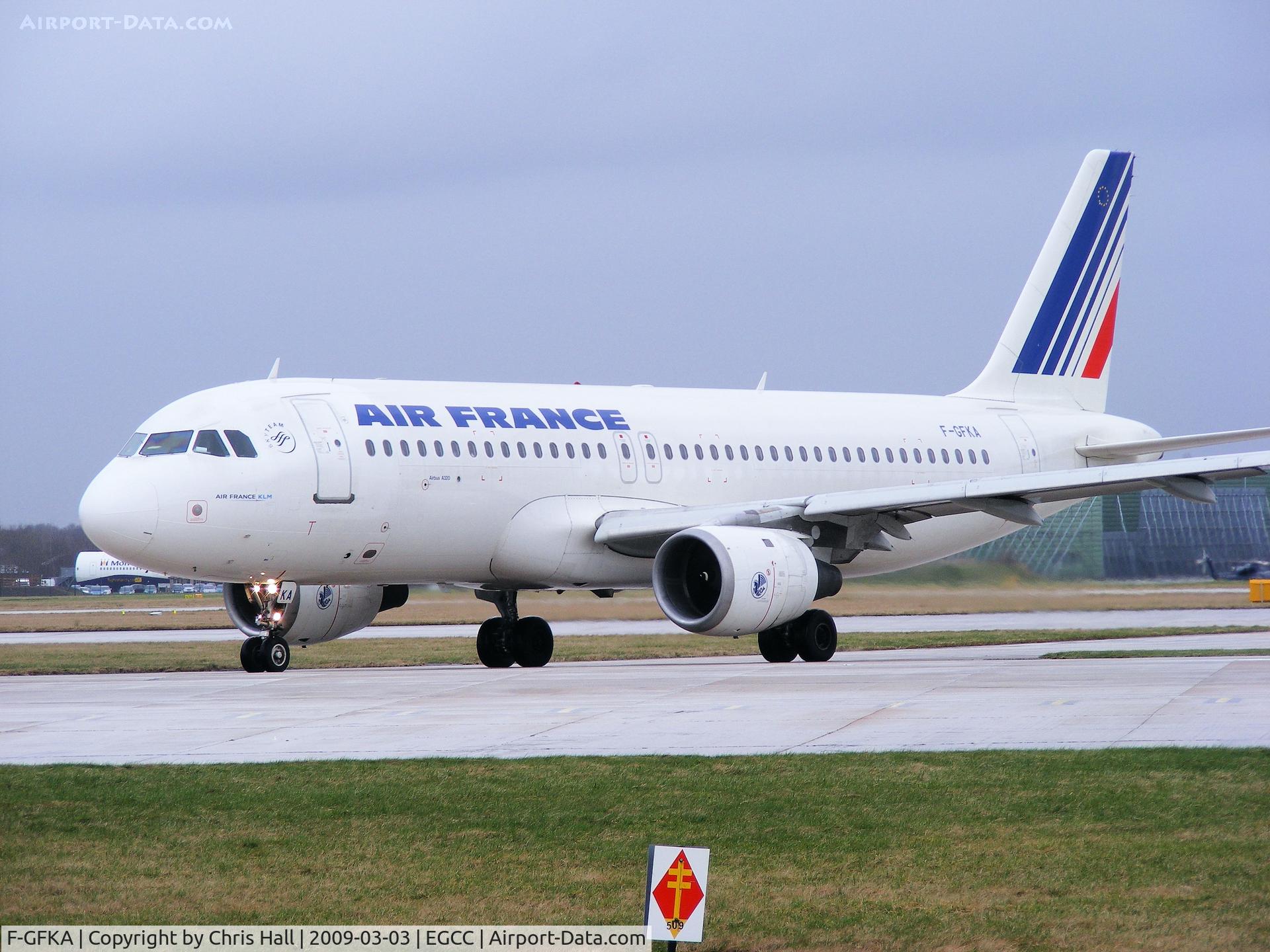 F-GFKA, 1987 Airbus A320-111 C/N 005, Air France