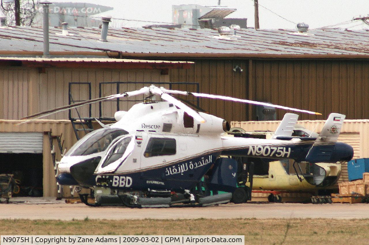 N9075H, 2008 MD Helicopters MD-900 Explorer C/N 900-00127, At Grand Prairie Municipal