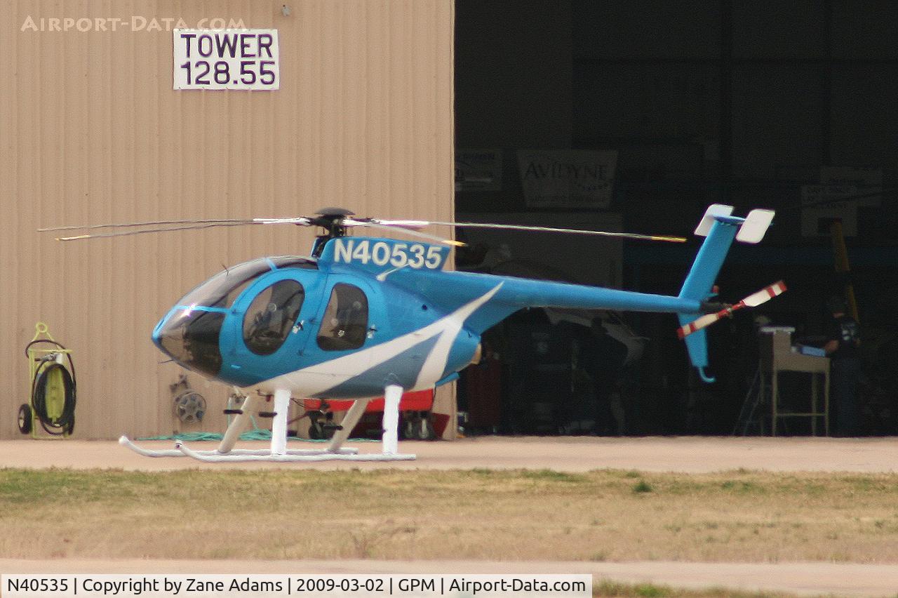 N40535, MD Helicopters 369FF C/N 0159FF, At Grand Prairie Municipal