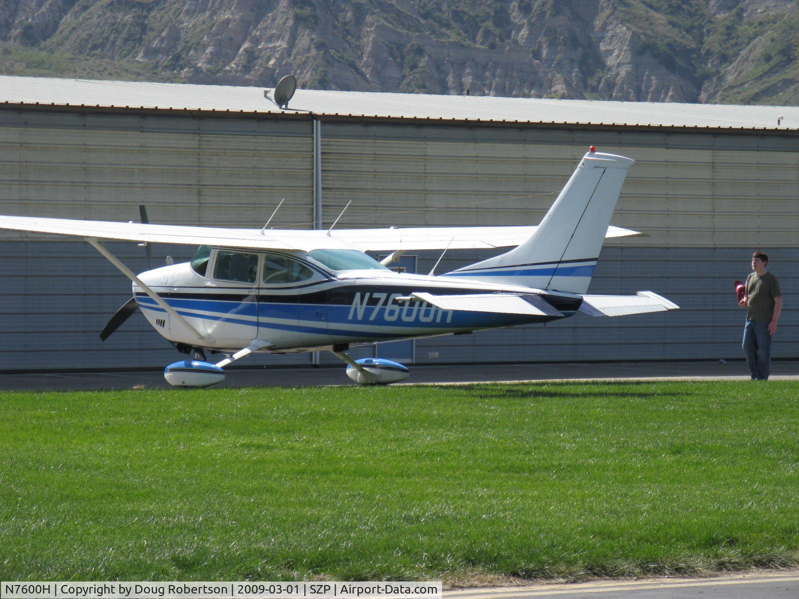 N7600H, 1972 Cessna 182P Skylane C/N 18261288, 1972 Cessna 182P SKYLANE, Continental O-470-S 230 Hp