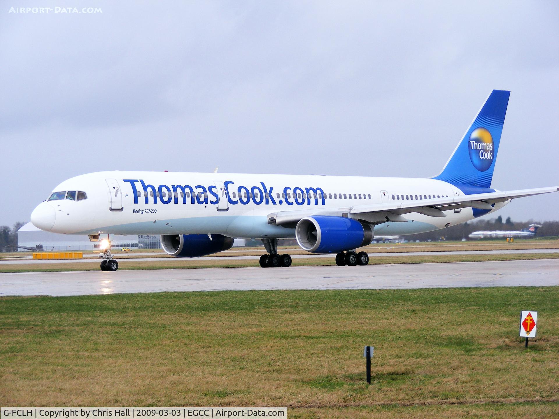 G-FCLH, 1995 Boeing 757-28A C/N 26274, Thomas Cook