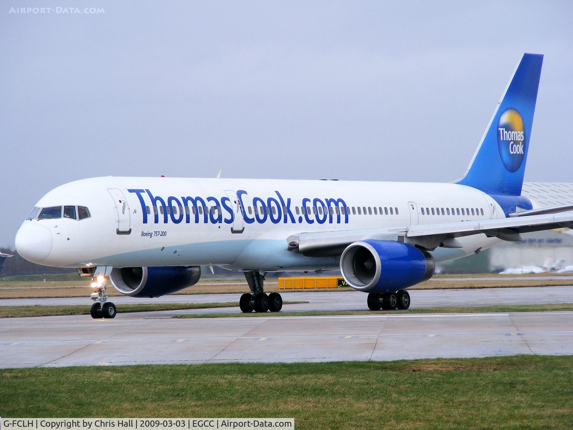 G-FCLH, 1995 Boeing 757-28A C/N 26274, Thomas Cook