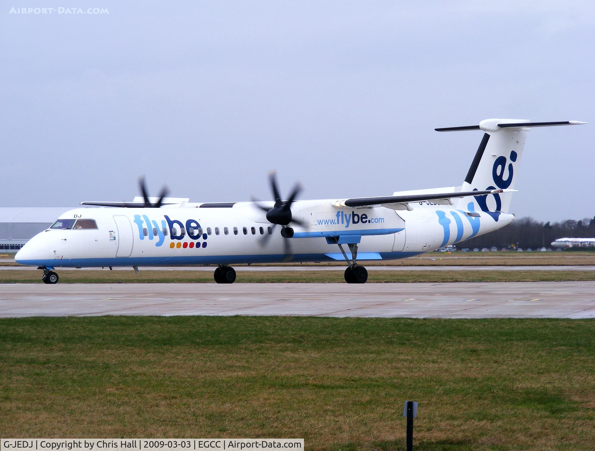 G-JEDJ, 2002 De Havilland Canada DHC-8-402Q Dash 8 C/N 4058, flybe