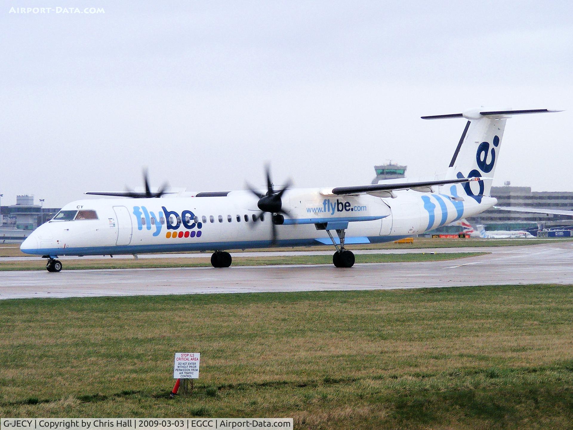 G-JECY, 2007 De Havilland Canada DHC-8-402Q Dash 8 C/N 4157, flybe