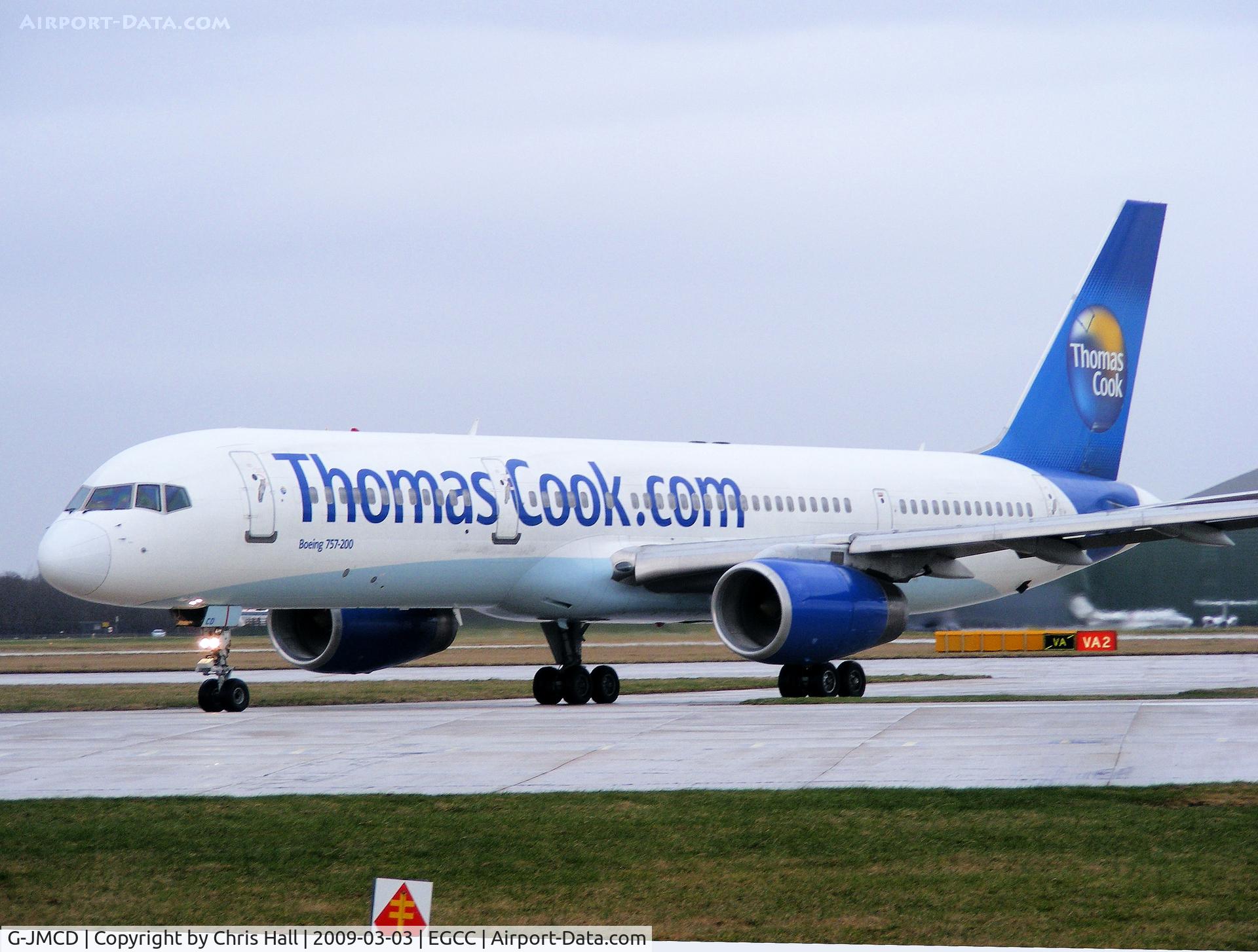 G-JMCD, 2000 Boeing 757-25F C/N 30757, Thomas Cook