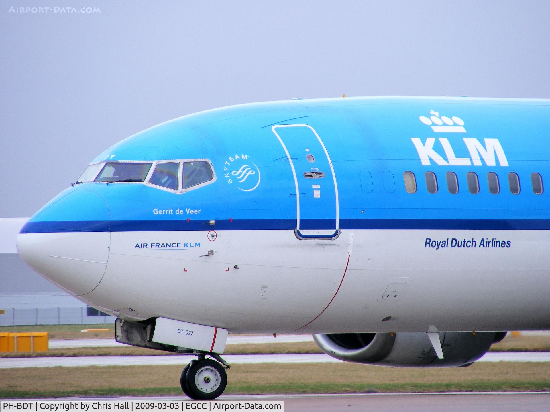PH-BDT, 1989 Boeing 737-406 C/N 24530, KLM