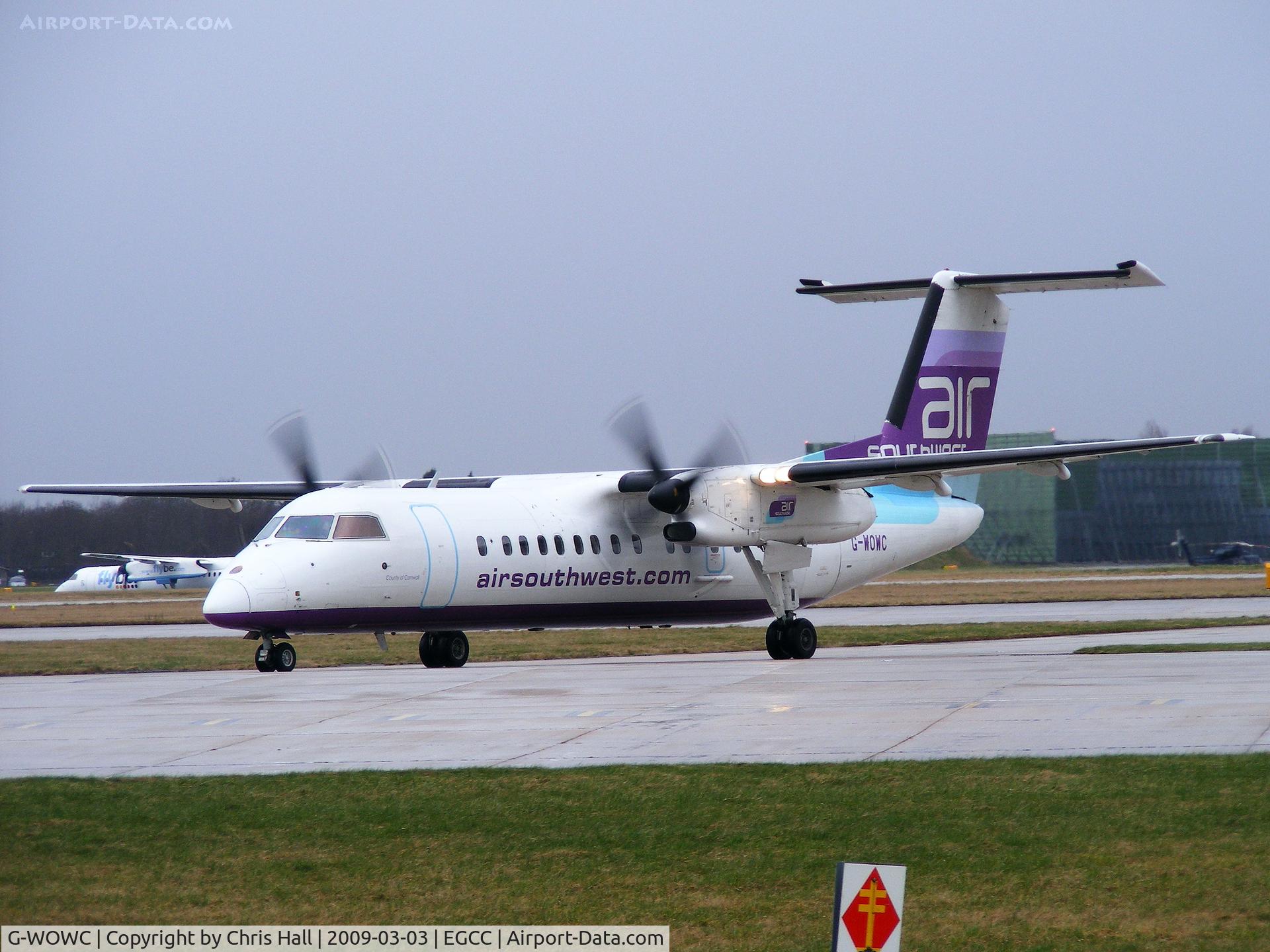 G-WOWC, 1991 De Havilland Canada DHC-8-311 Dash 8 C/N 311, Air Southwest