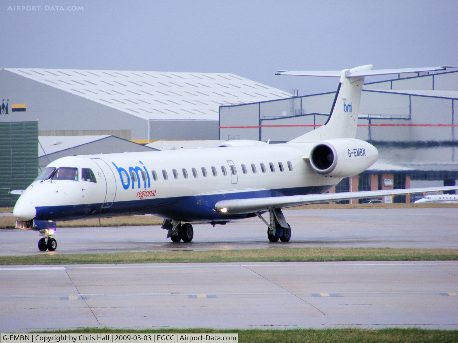 G-EMBN, 2000 Embraer EMB-145EP (ERJ-145EP) C/N 145201, BMI Regional