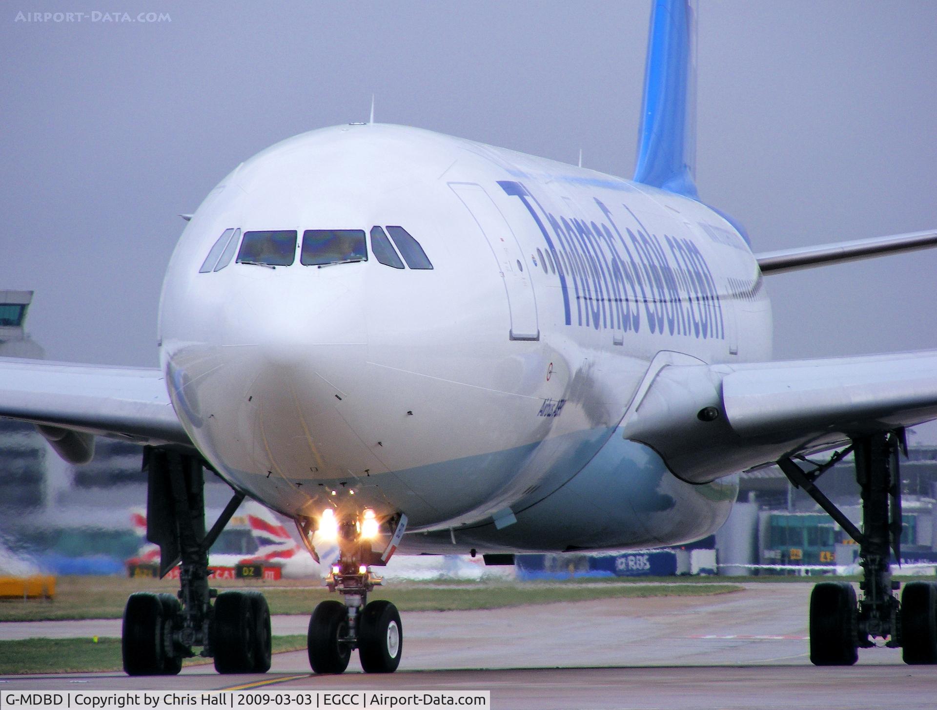G-MDBD, 1999 Airbus A330-243 C/N 266, Thomas Cook