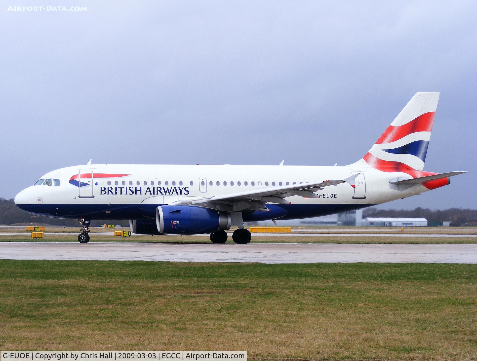 G-EUOE, 2001 Airbus A319-131 C/N 1574, British Airways