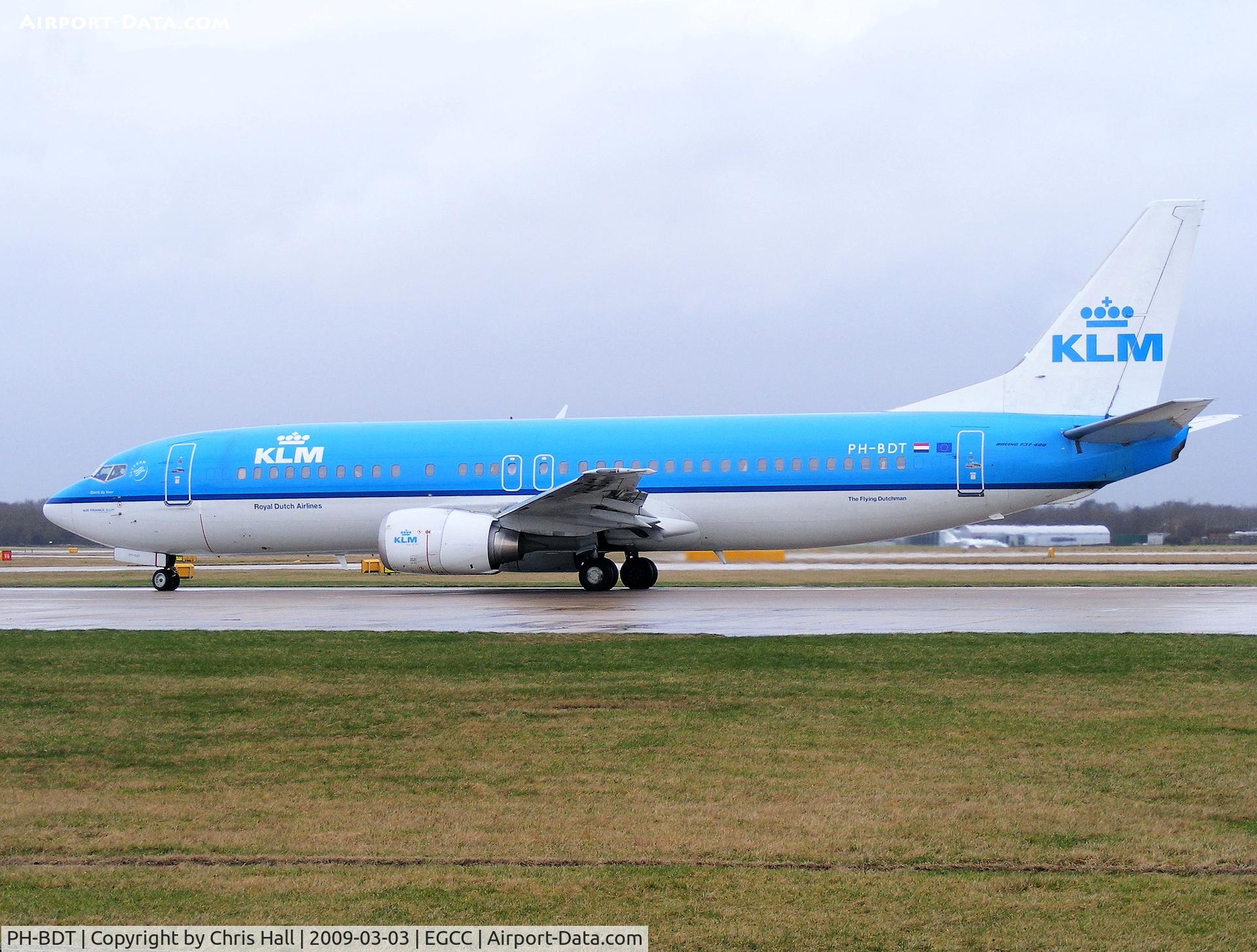 PH-BDT, 1989 Boeing 737-406 C/N 24530, KLM