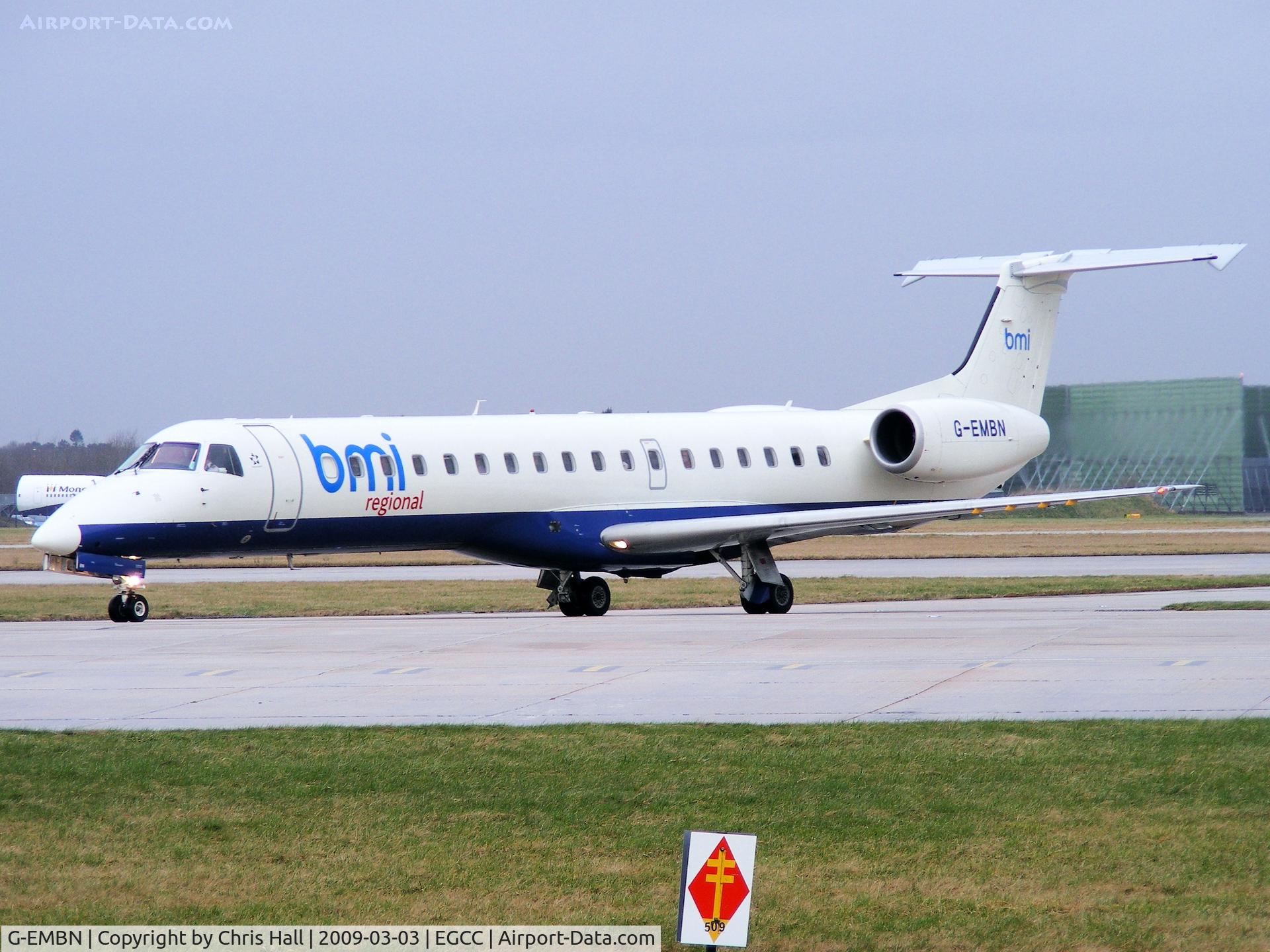G-EMBN, 2000 Embraer EMB-145EP (ERJ-145EP) C/N 145201, BMI Regional