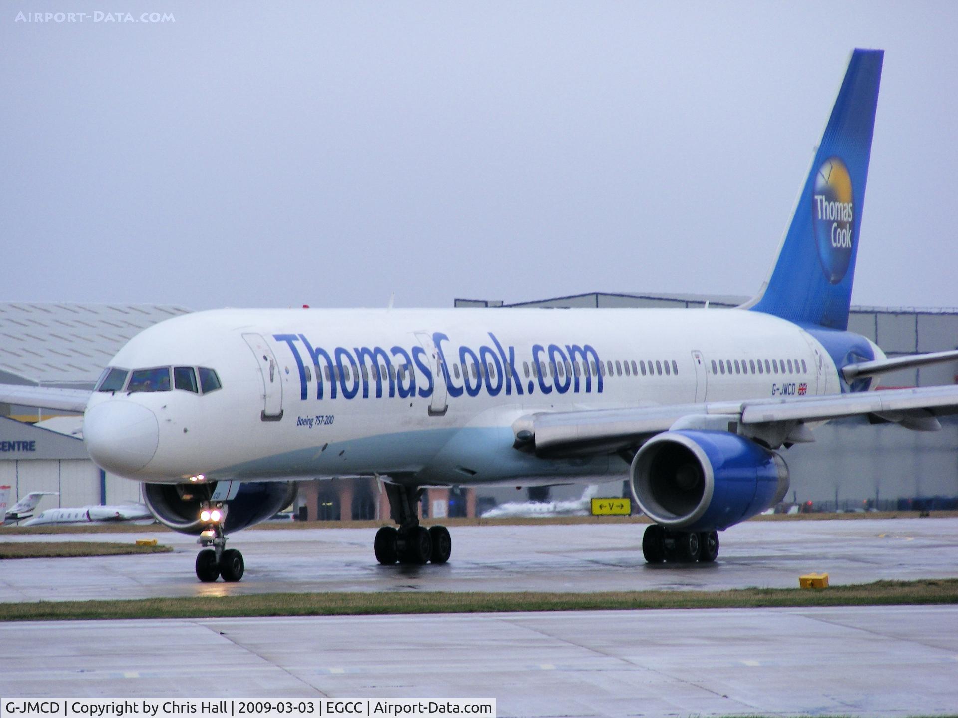 G-JMCD, 2000 Boeing 757-25F C/N 30757, Thomas Cook