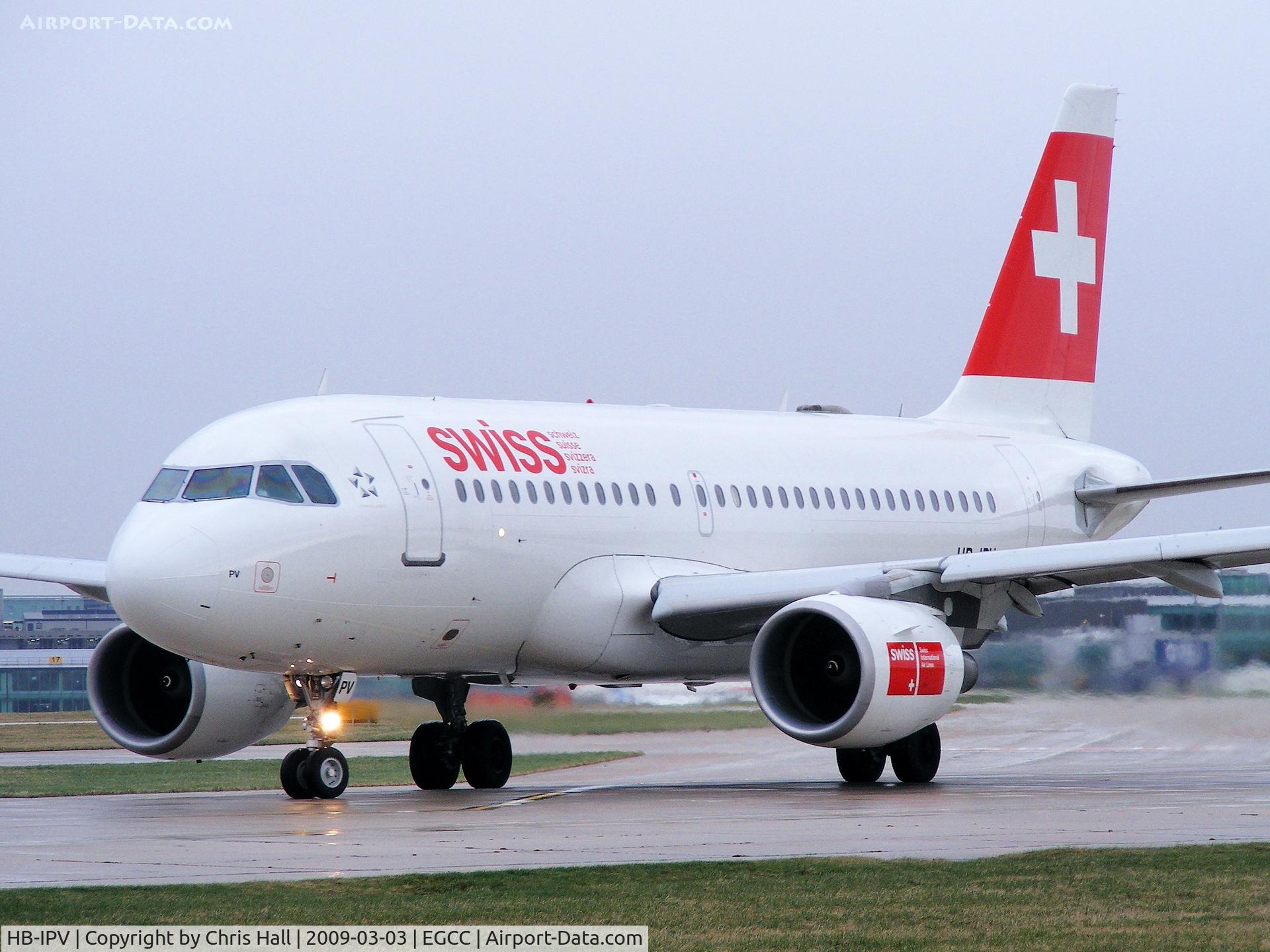 HB-IPV, 1996 Airbus A319-112 C/N 578, Swiss International Air Lines