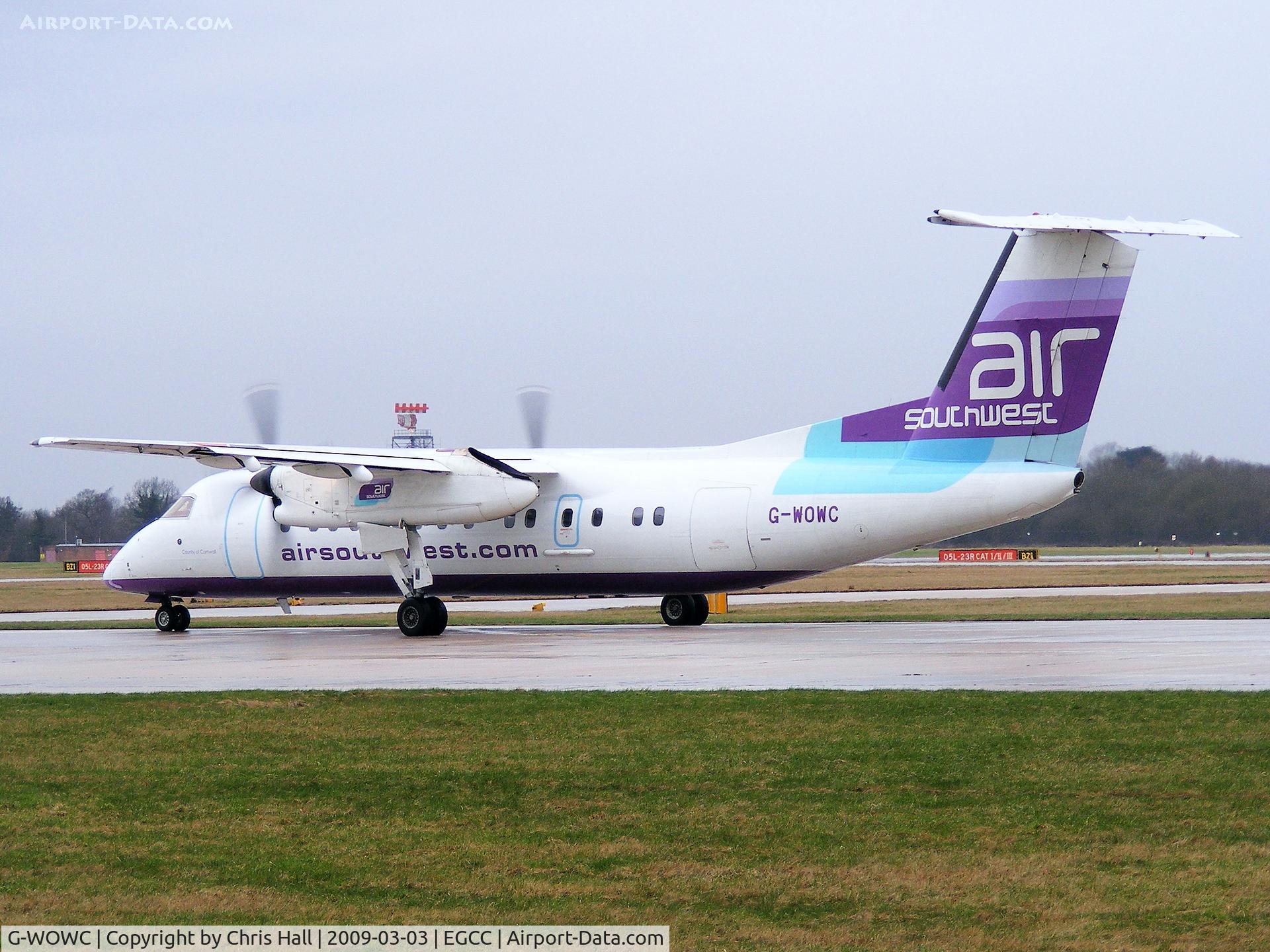 G-WOWC, 1991 De Havilland Canada DHC-8-311 Dash 8 C/N 311, Air Southwest