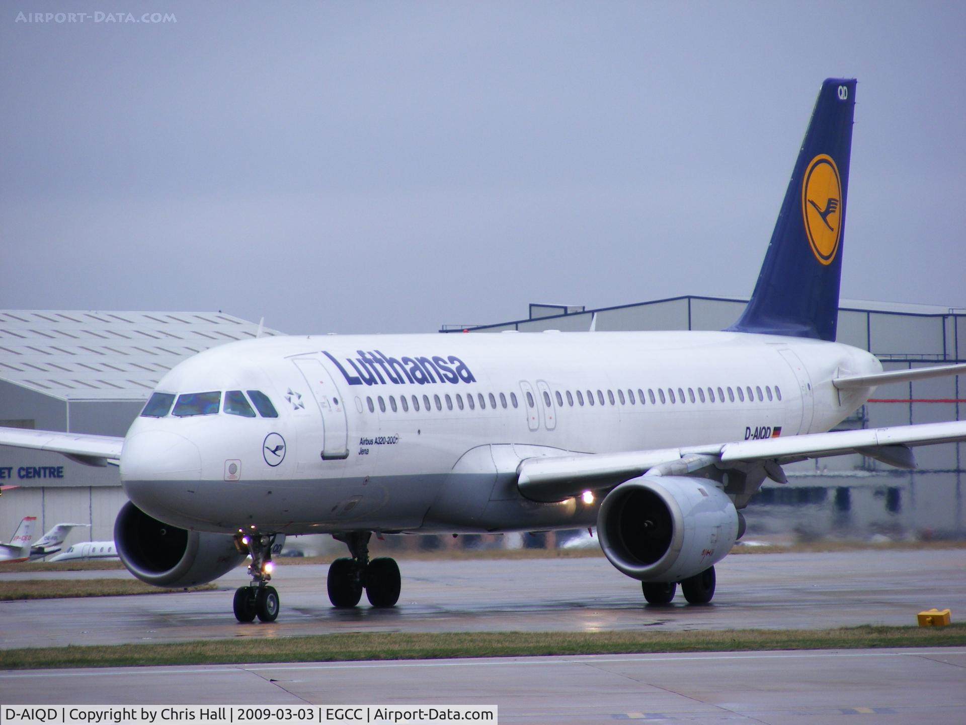 D-AIQD, 1991 Airbus A320-211 C/N 0202, Lufthansa