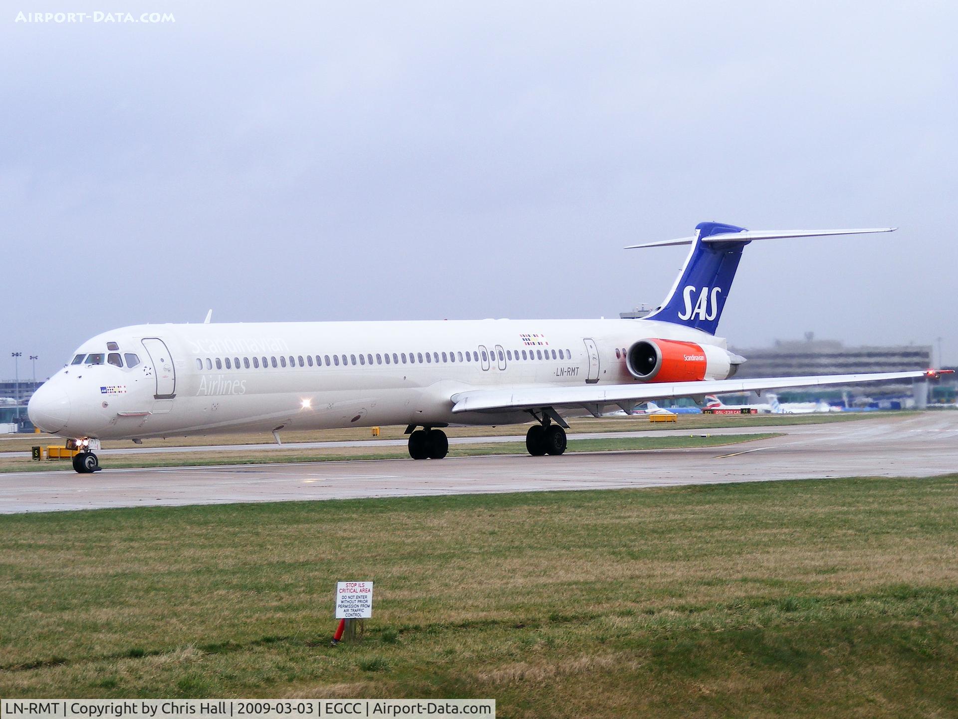 LN-RMT, 1991 McDonnell Douglas MD-82 (DC-9-82) C/N 53001, Scandinavian