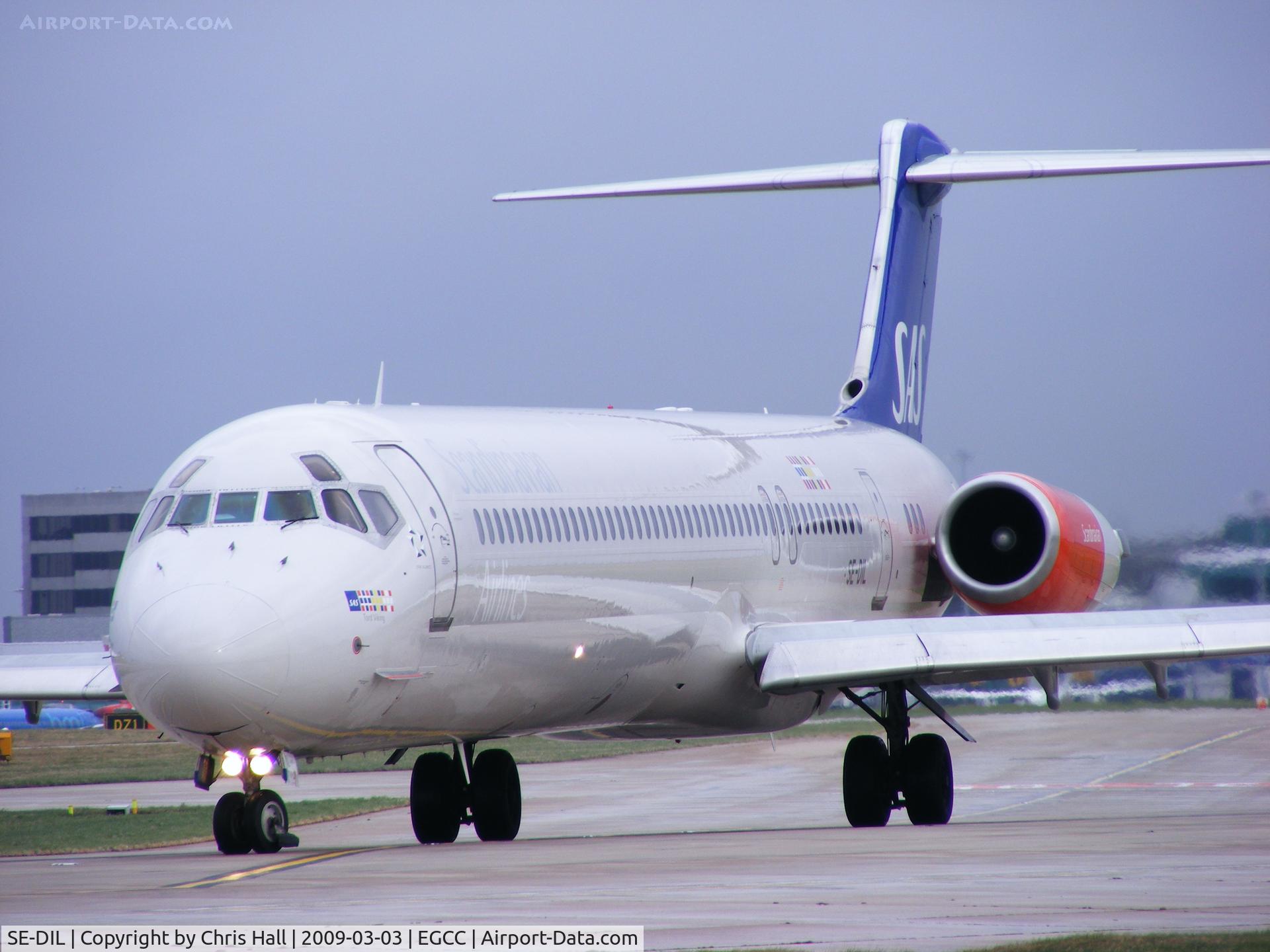 SE-DIL, 1989 McDonnell Douglas MD-82 (DC-9-82) C/N 49913, Scandinavian