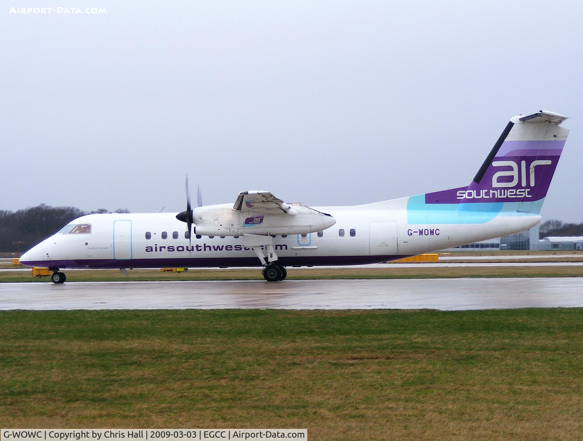 G-WOWC, 1991 De Havilland Canada DHC-8-311 Dash 8 C/N 311, Air Southwest