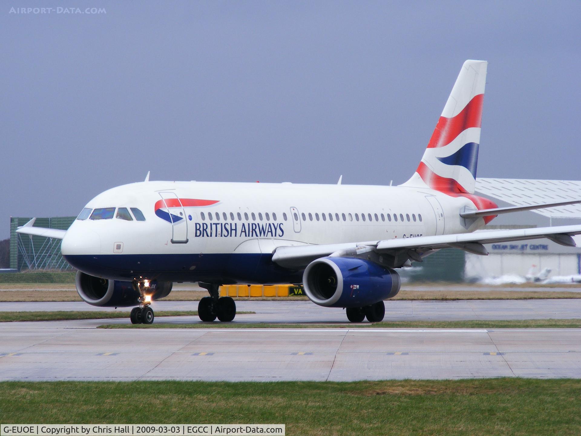 G-EUOE, 2001 Airbus A319-131 C/N 1574, British Airways