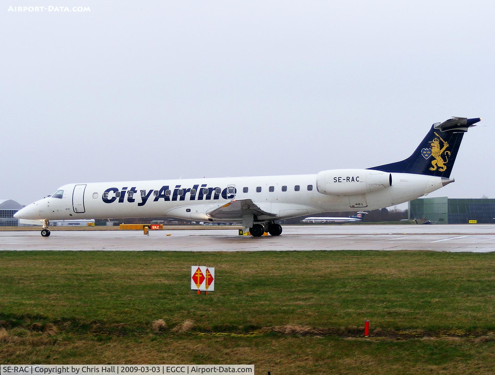 SE-RAC, 1998 Embraer ERJ-145LR (EMB-145LR) C/N 145098, City Airline