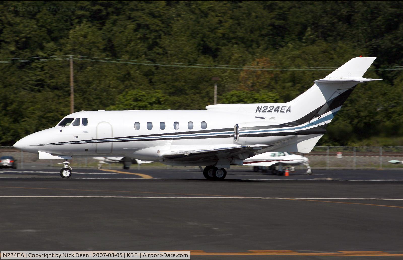 N224EA, 1980 Hawker Siddeley HS.125 Series 700A C/N 257088, KBFI