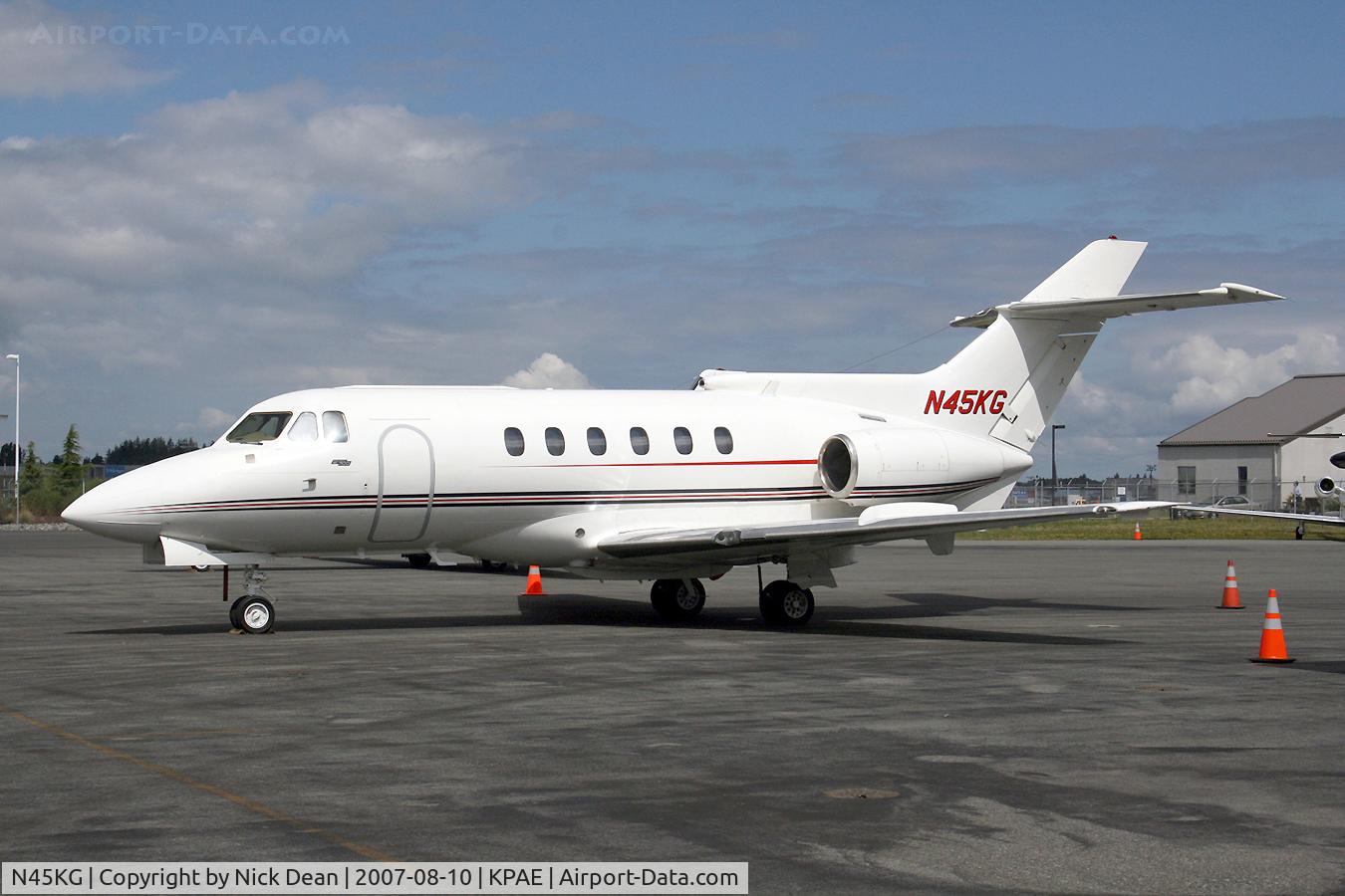 N45KG, 1980 British Aerospace HS.125-700A C/N 257189, KPAE
