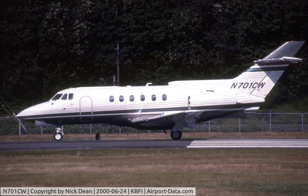 N701CW, 1976 Hawker Siddeley HS125 700A C/N 257001, KBFI