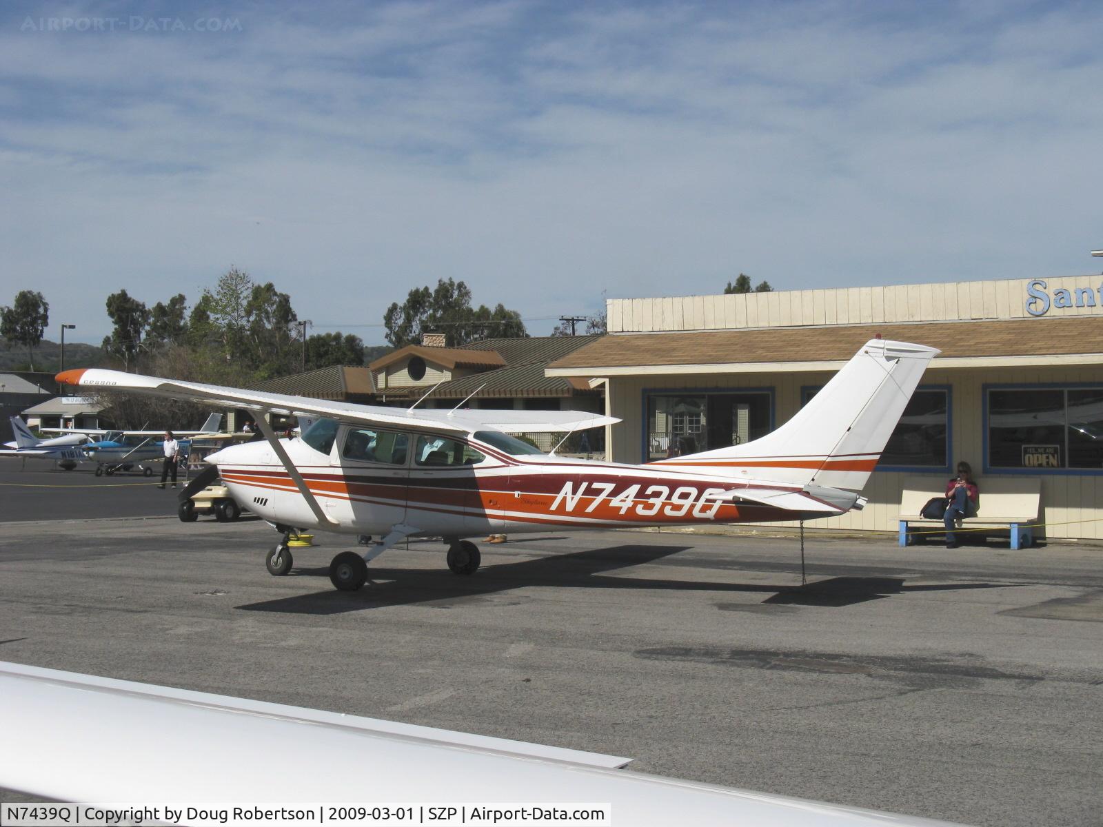 N7439Q, 1972 Cessna 182P Skylane C/N 18261079, 1972 Cessna 182P SKYLANE, Continental O-470-R 230 Hp