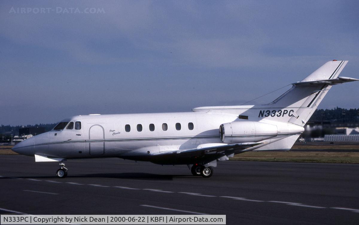 N333PC, 1977 Hawker Siddeley HS.125 Series 700A C/N 257008, KBFI