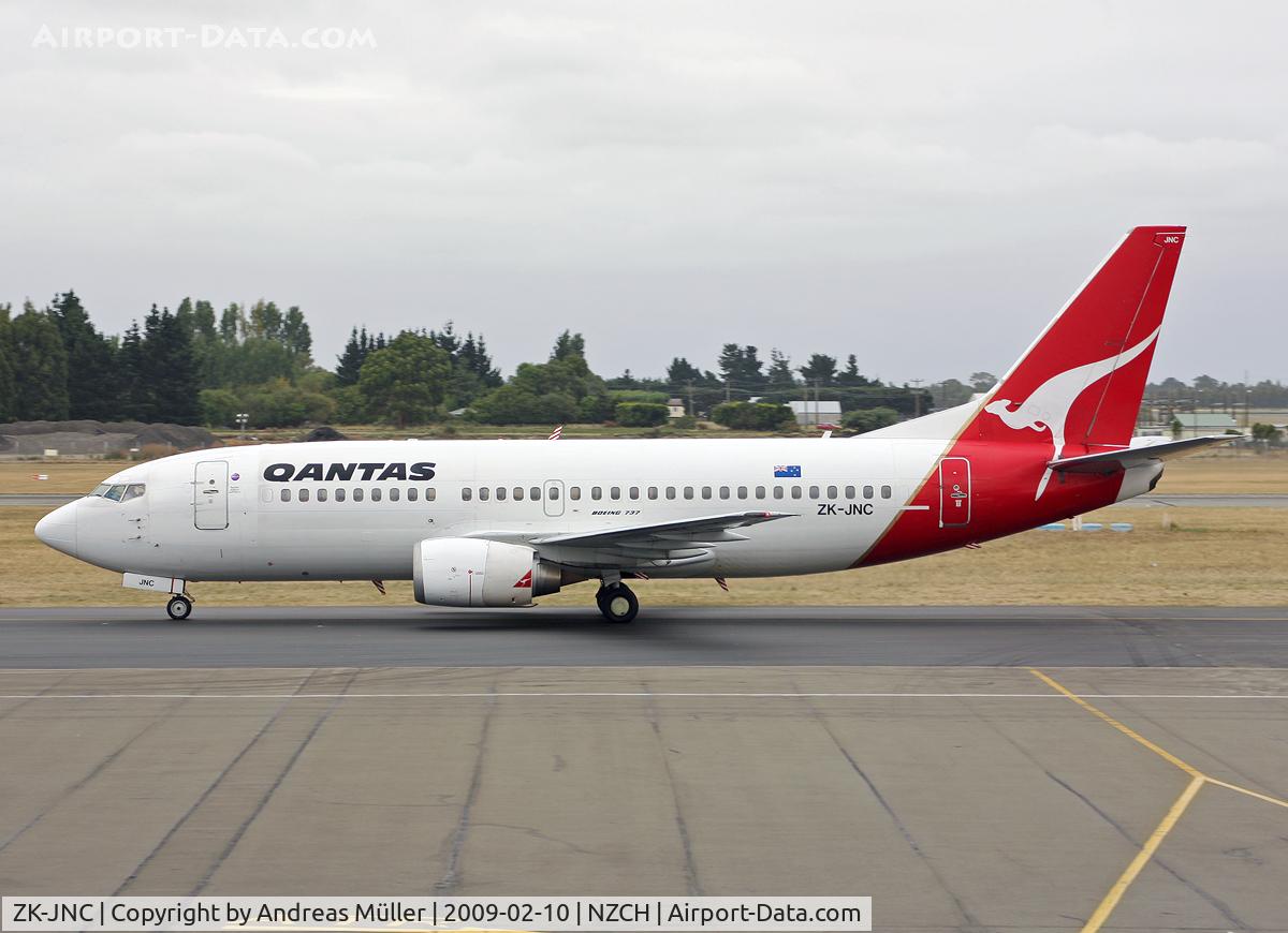 ZK-JNC, Boeing 737-376 C/N 24296, My flight to Queenstown.