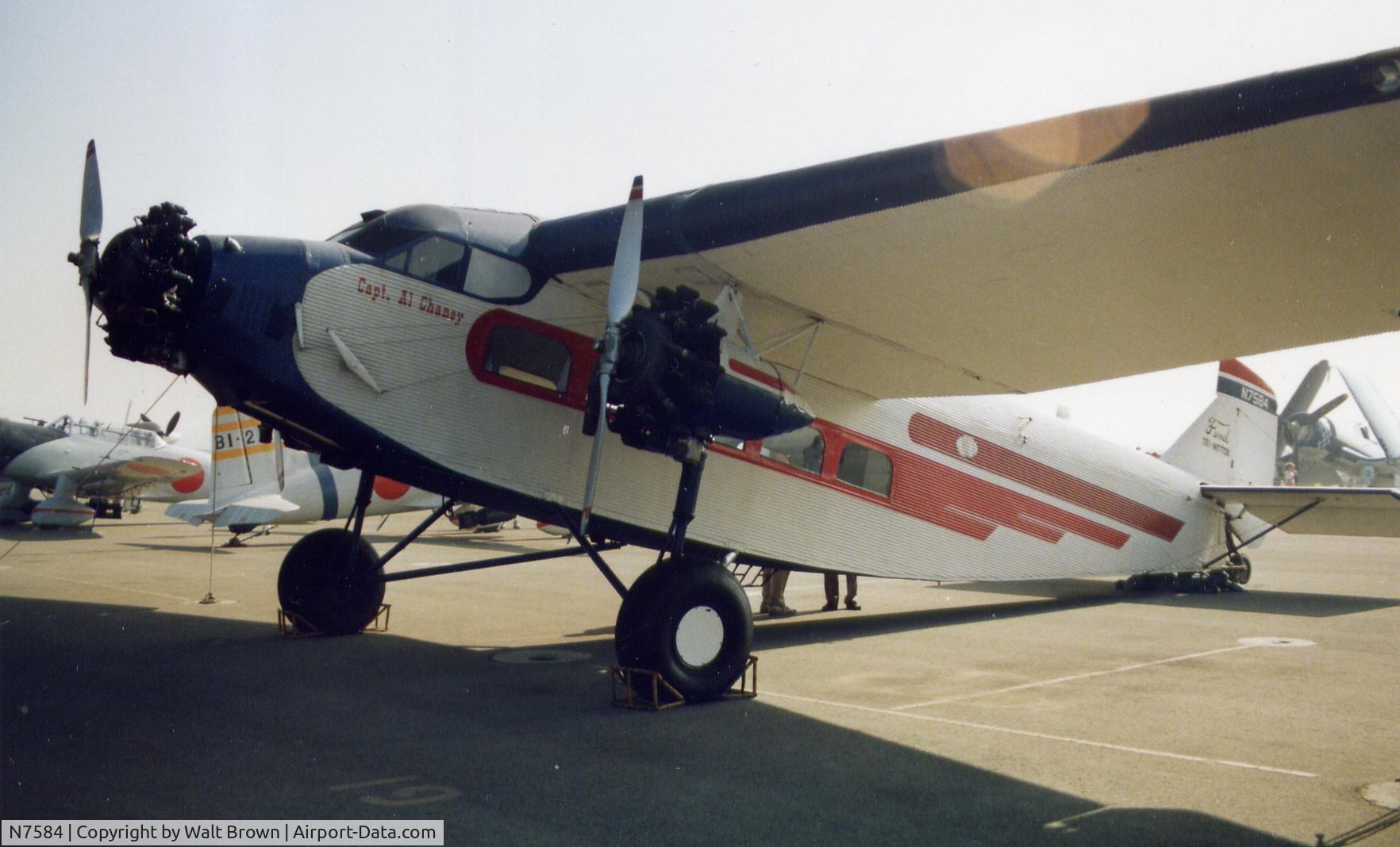 N7584, 1928 Ford 4-AT-B Tri-Motor C/N 38, Taken at Planes of Fame Airshow