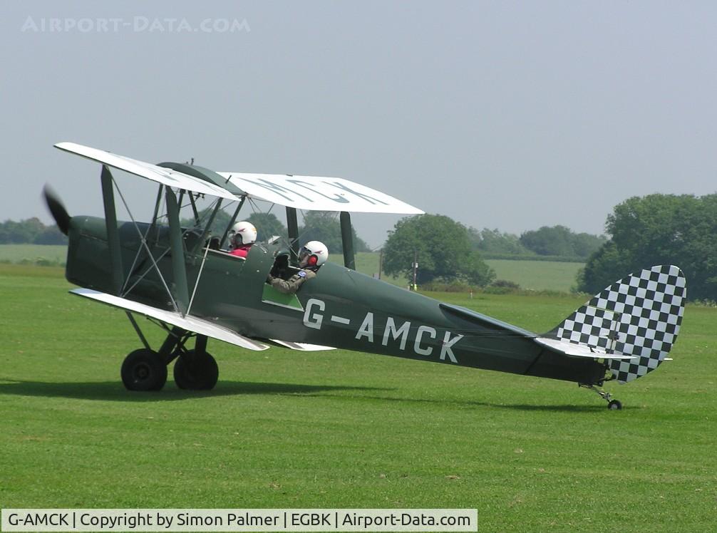 G-AMCK, 1941 De Havilland DH-82A Tiger Moth II C/N 84641, Tiger Moth at Sywell