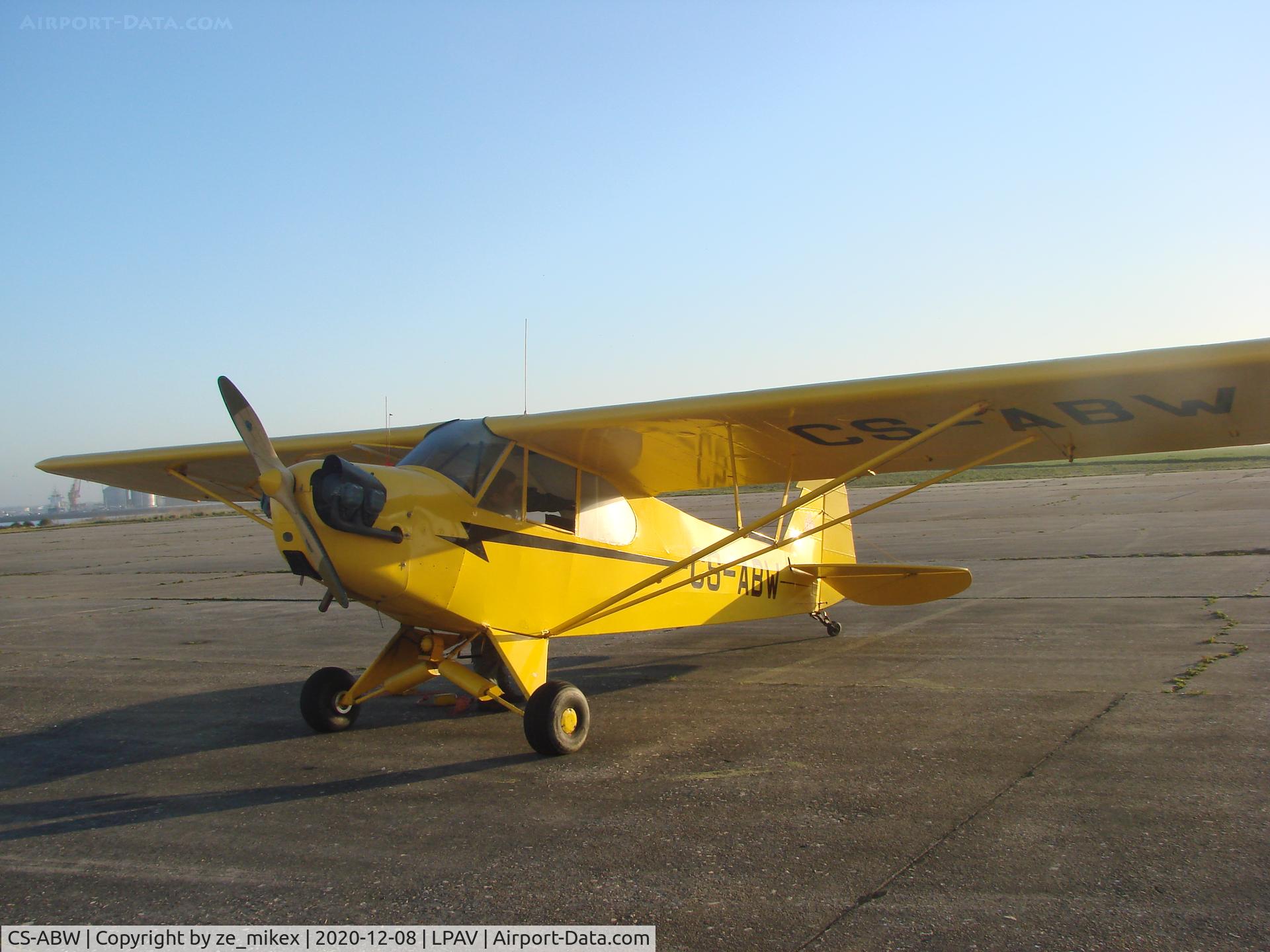 CS-ABW, Piper J3C-65 Cub Cub C/N 17242, Piper Cub From ACCV at S.jacinto, airbase Aveiro Portugal