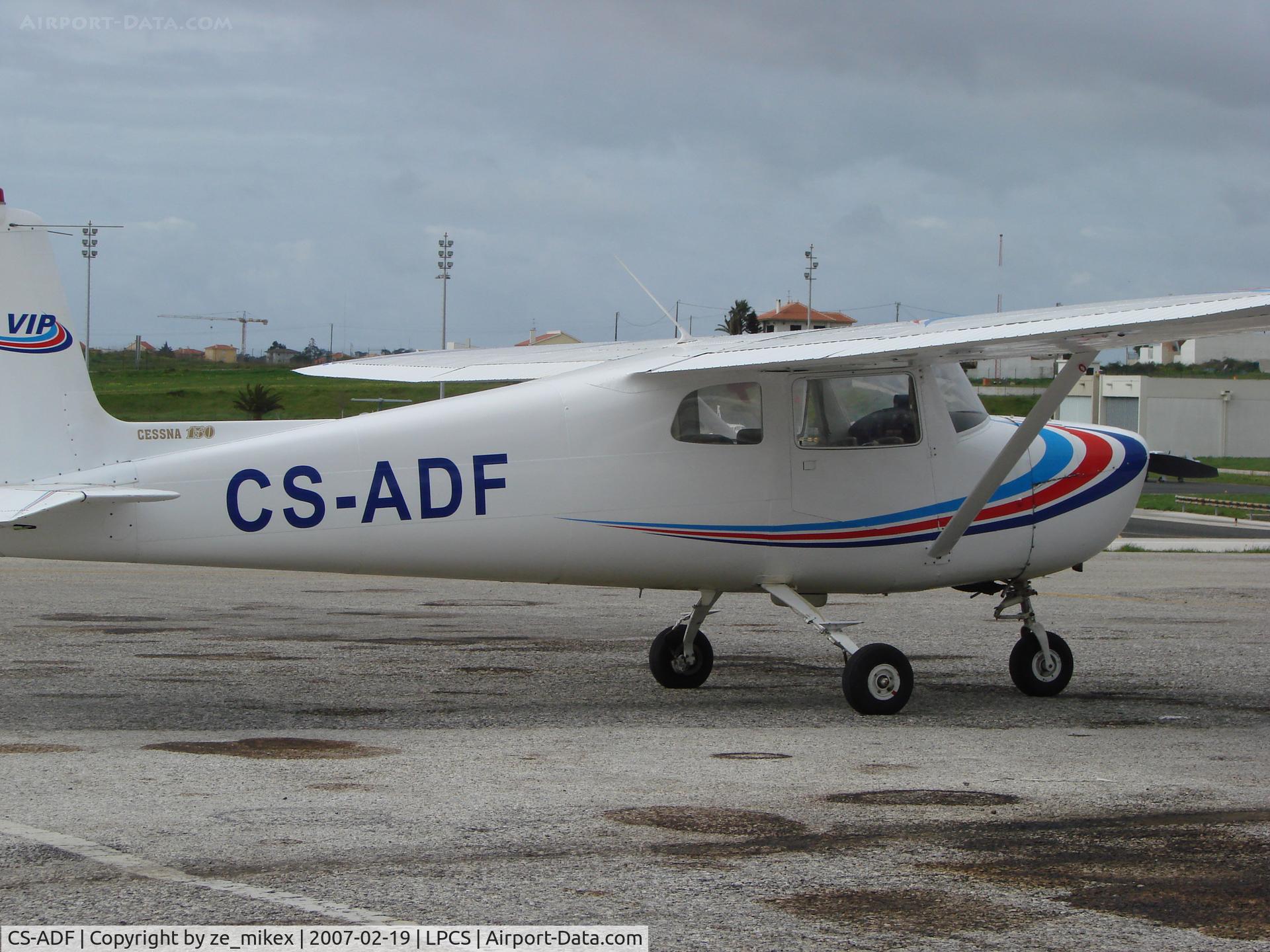 CS-ADF, 1961 Cessna 150A C/N 15059232, Cessna 150, an old one, from aerovip air service, cascais, Portugal LPCS