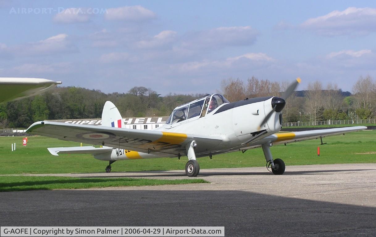 G-AOFE, 1950 De Havilland DHC-1 Chipmunk T.10 C/N C1/0150, Chipmunk in RAF markings as WB702 at Goodwood