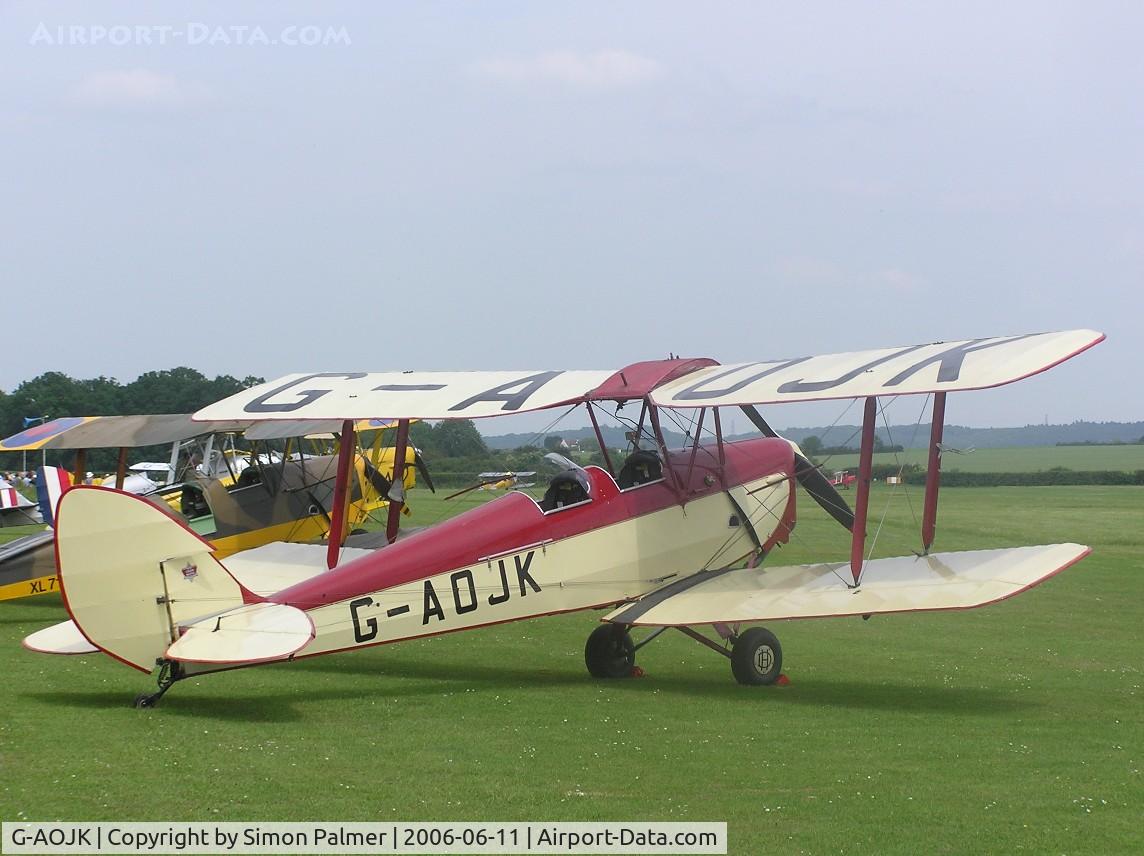 G-AOJK, 1939 De Havilland DH-82A Tiger Moth II C/N 82813, Tiger Moth at Old Warden