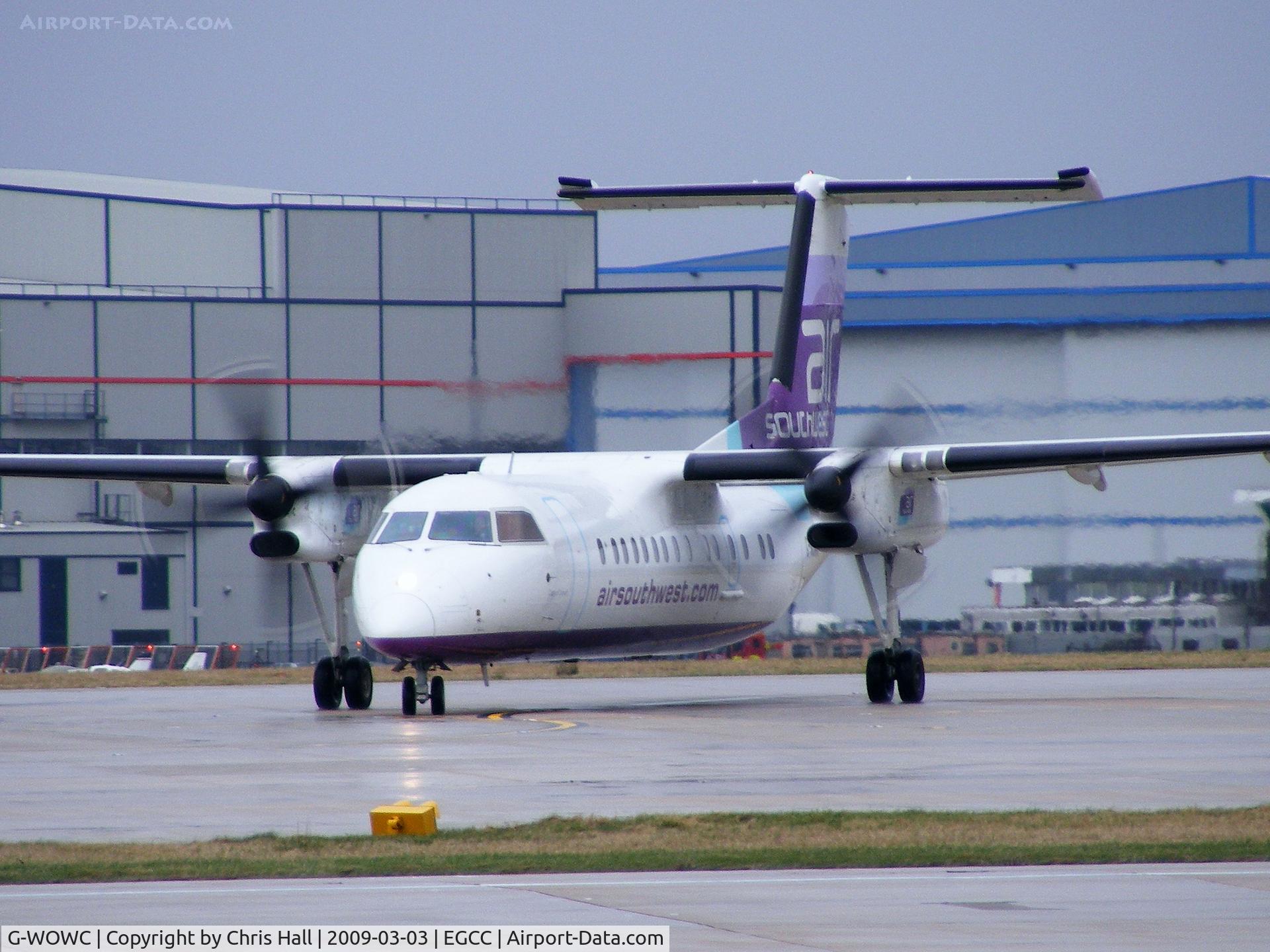 G-WOWC, 1991 De Havilland Canada DHC-8-311 Dash 8 C/N 311, Air Southwest