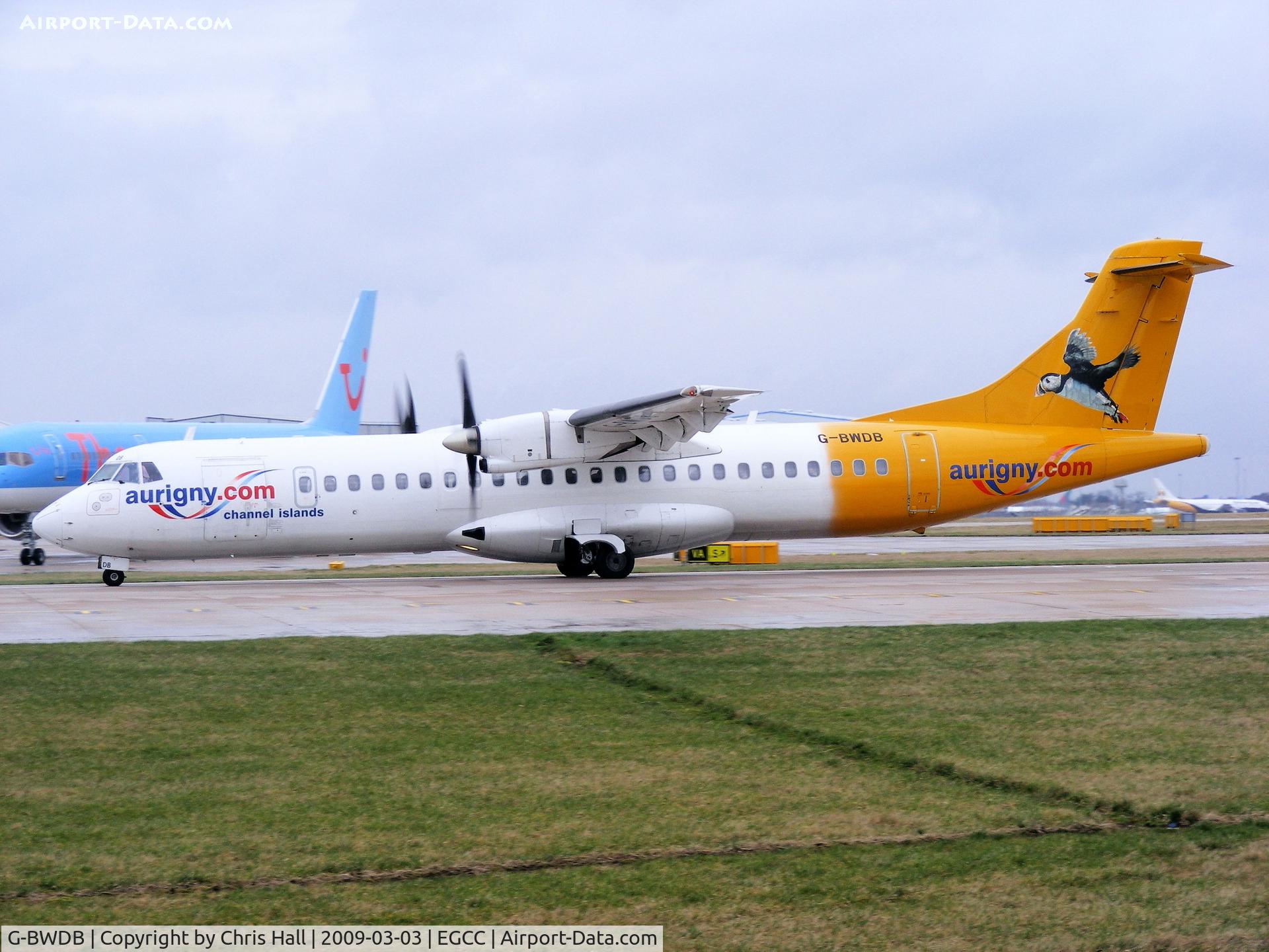 G-BWDB, 1995 ATR 72-202 C/N 449, Aurigny Air Services