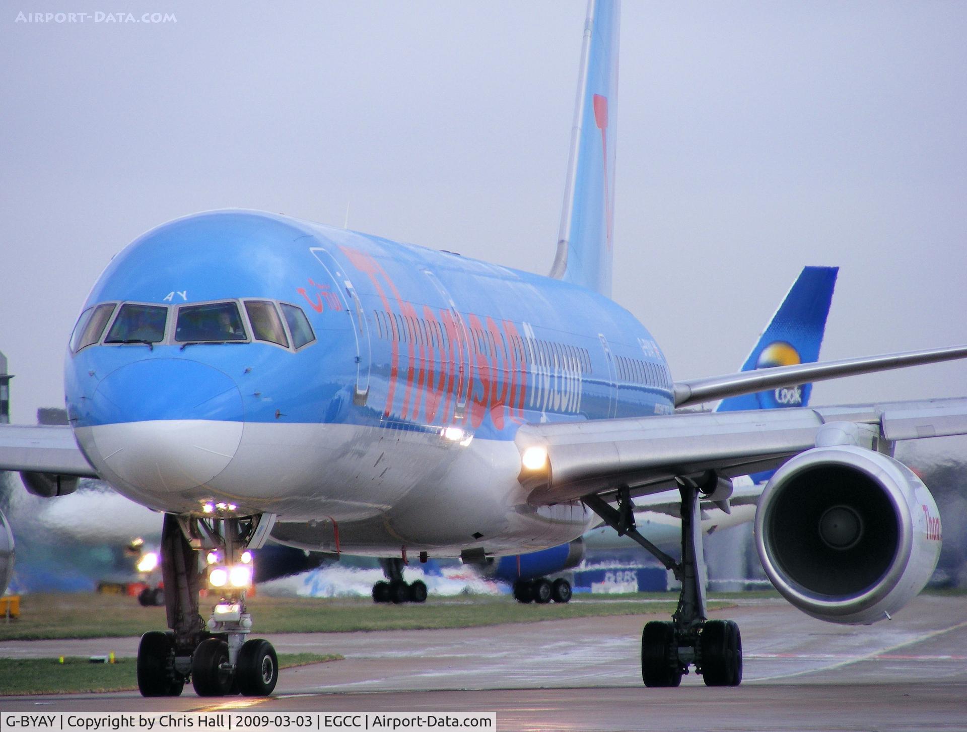 G-BYAY, 1999 Boeing 757-204 C/N 28836, Thomson