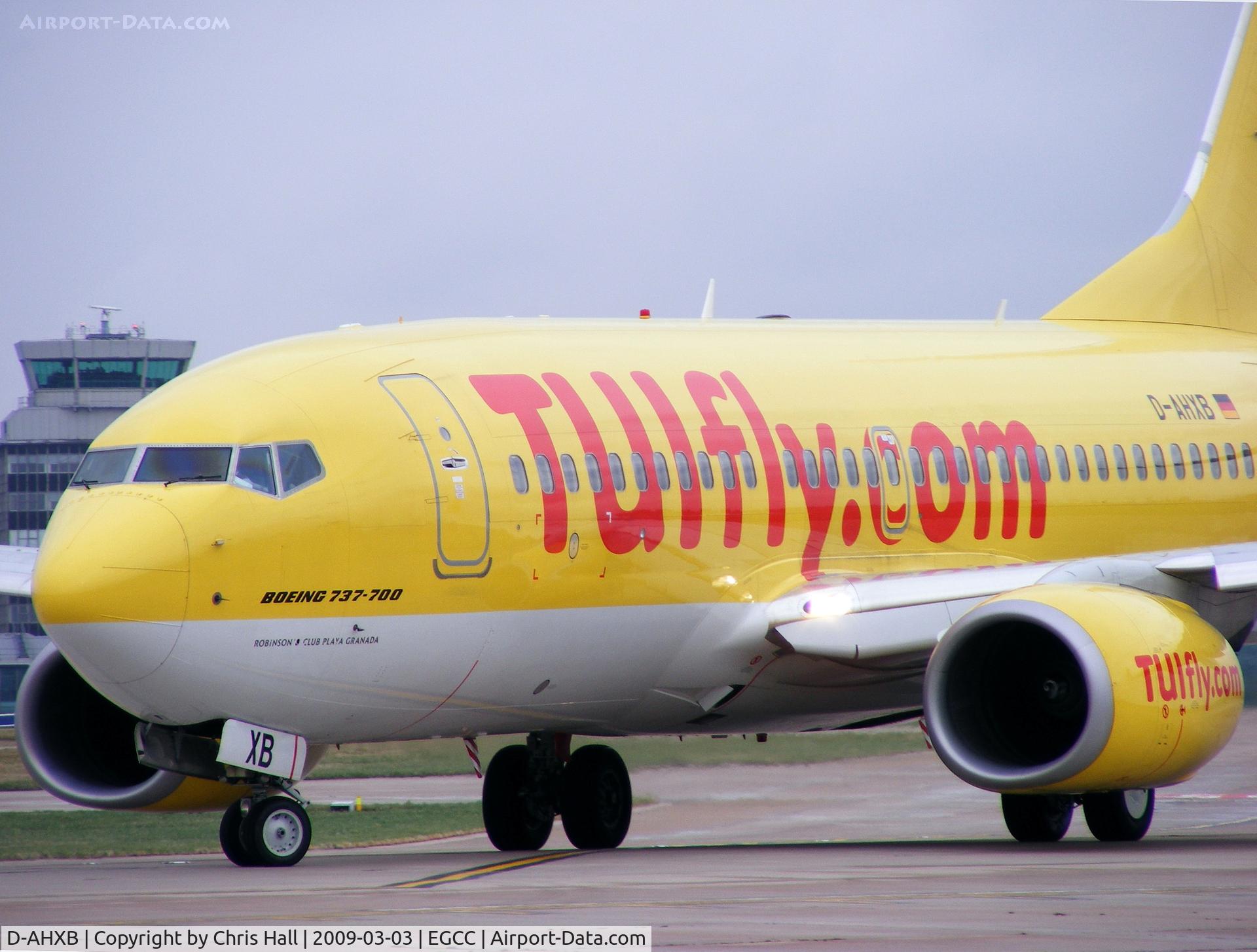 D-AHXB, 2007 Boeing 737-7K5 C/N 30717/2228, TUI