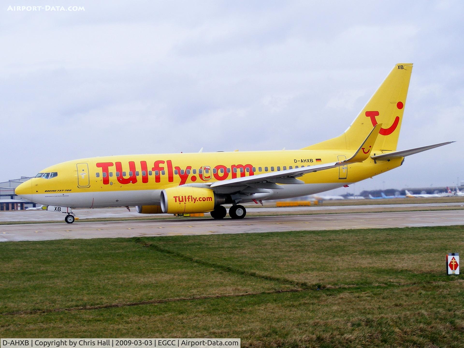 D-AHXB, 2007 Boeing 737-7K5 C/N 30717/2228, TUI